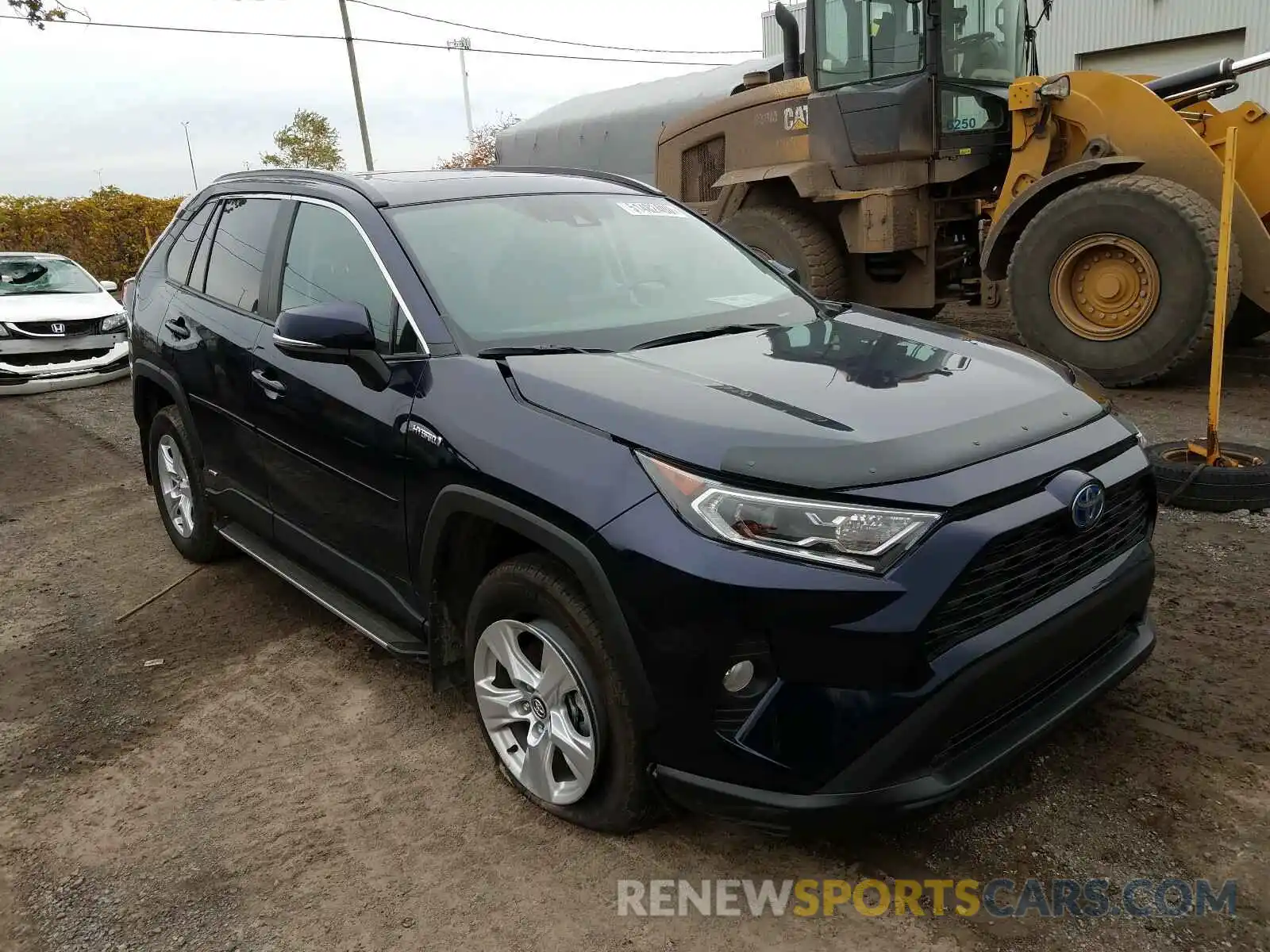 1 Photograph of a damaged car 2T3RWRFV5LW099251 TOYOTA RAV4 2020