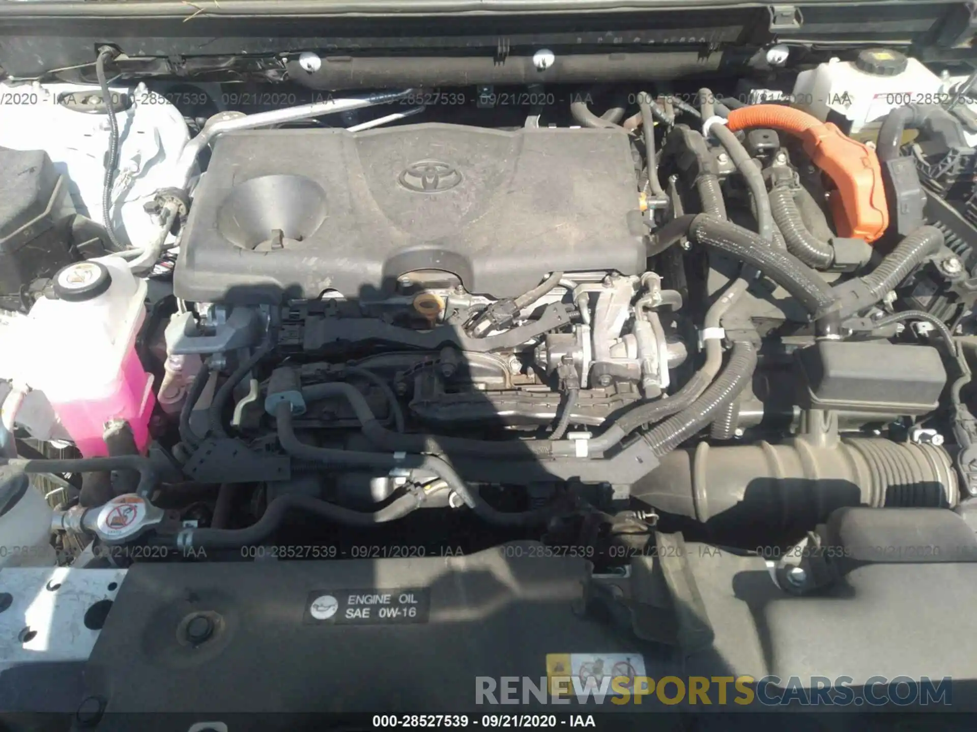 10 Фотография поврежденного автомобиля 2T3RWRFV6LW053279 TOYOTA RAV4 2020