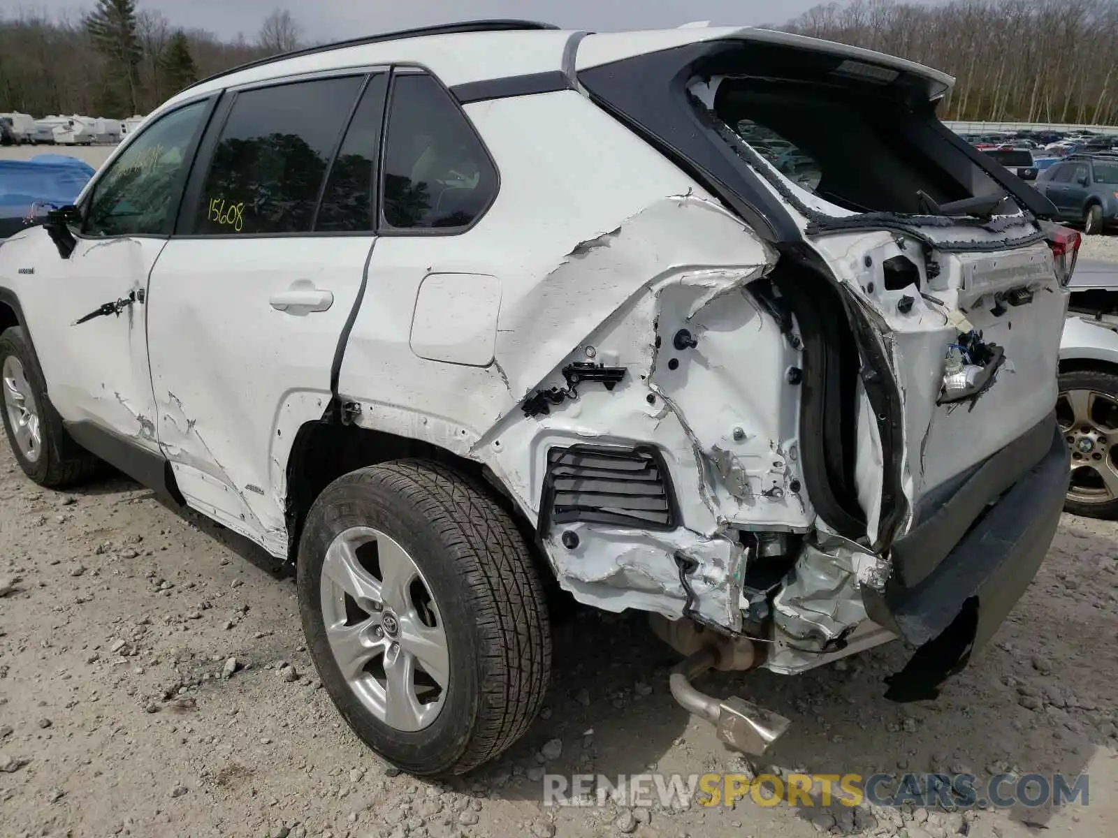 9 Фотография поврежденного автомобиля 2T3RWRFV6LW058353 TOYOTA RAV4 2020