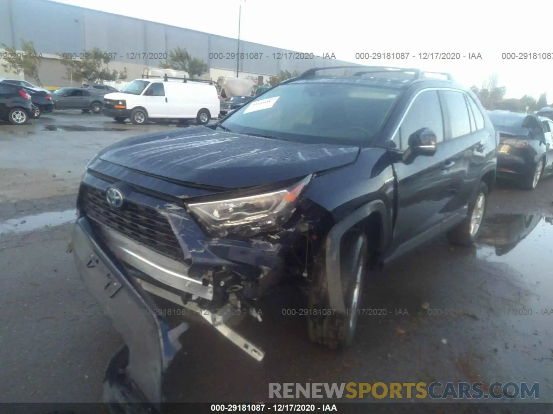 2 Photograph of a damaged car 2T3RWRFV6LW080594 TOYOTA RAV4 2020