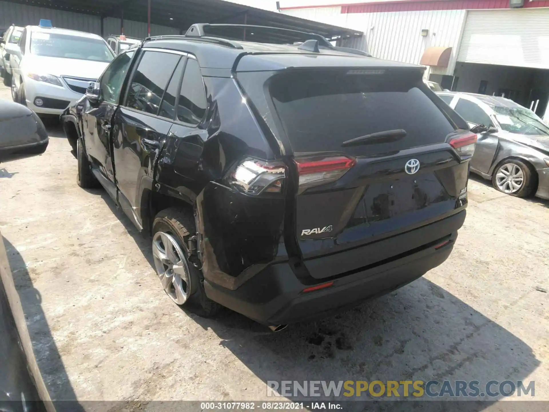 3 Photograph of a damaged car 2T3RWRFV7LW055218 TOYOTA RAV4 2020