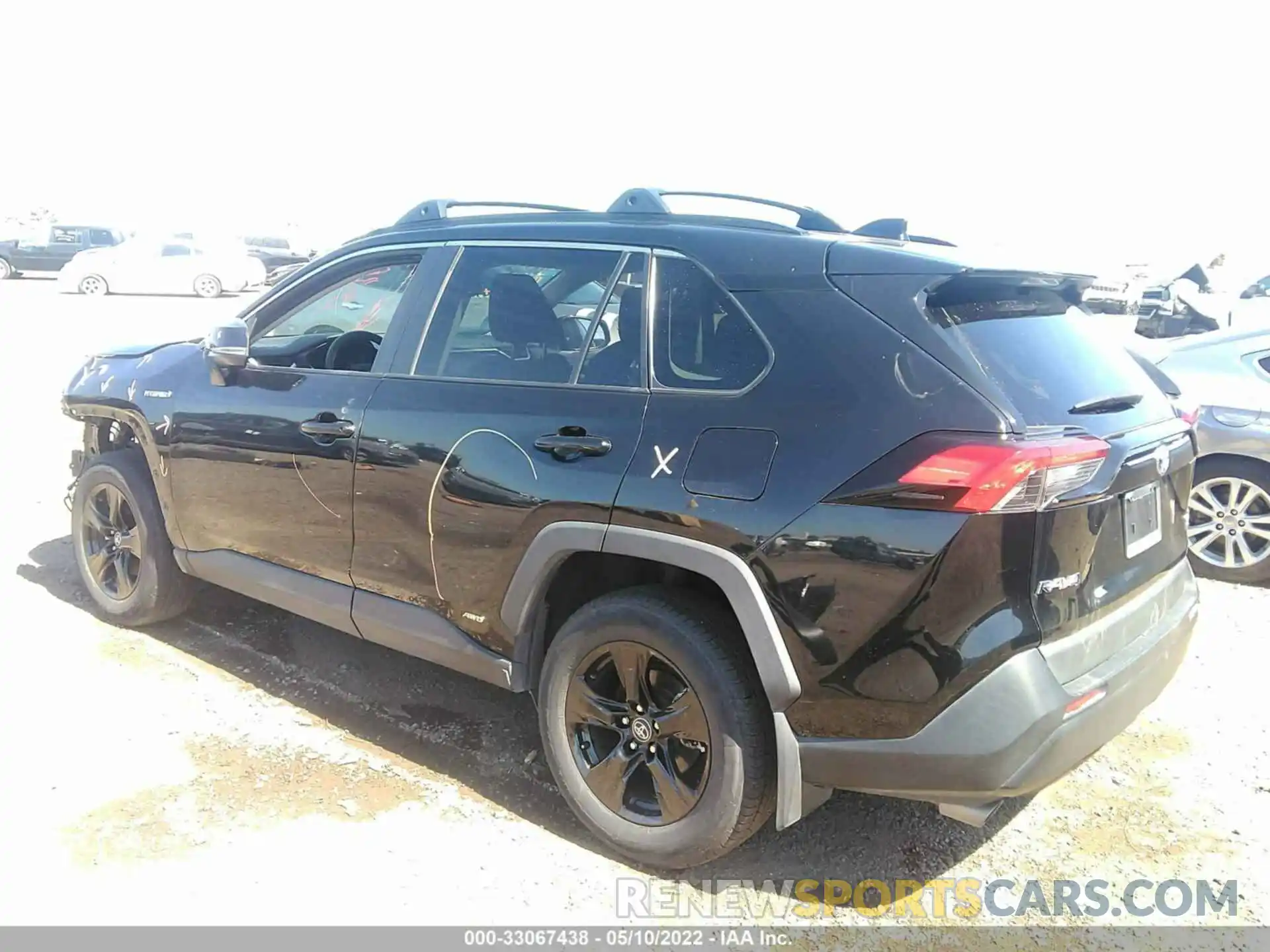 3 Photograph of a damaged car 2T3RWRFV7LW057499 TOYOTA RAV4 2020