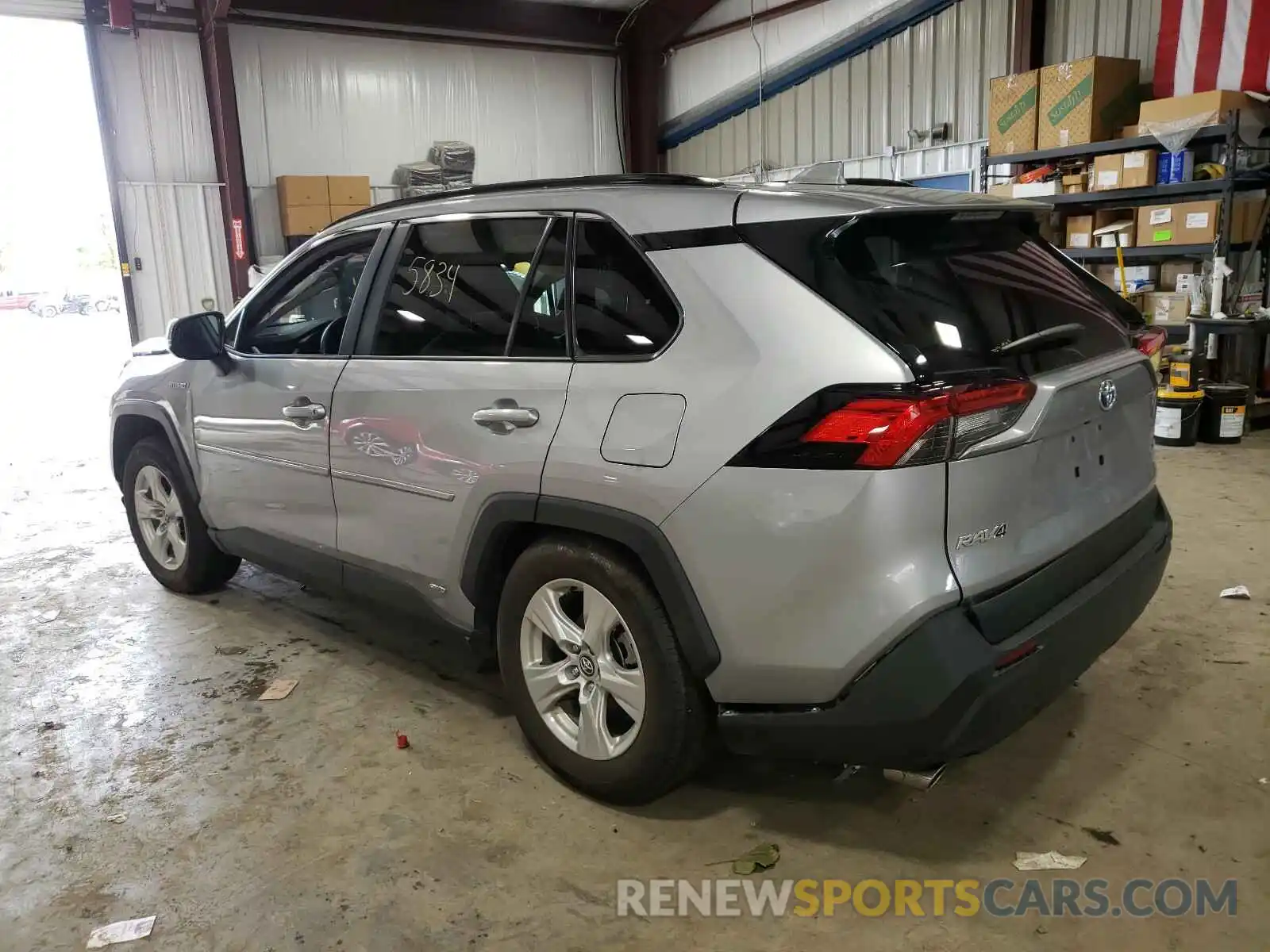 3 Photograph of a damaged car 2T3RWRFV7LW078126 TOYOTA RAV4 2020