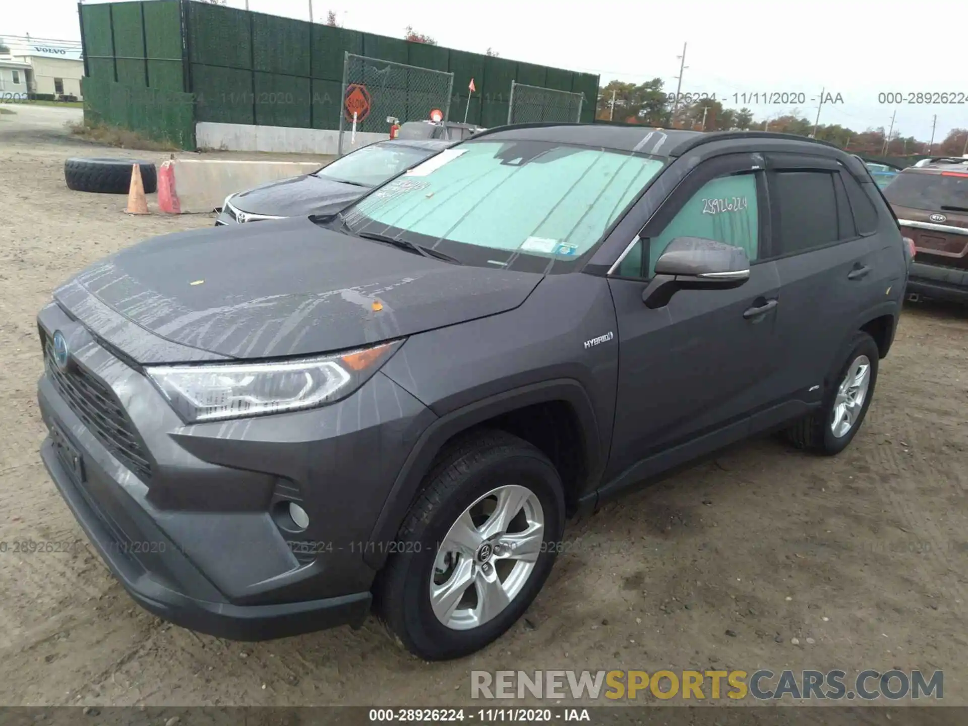 2 Фотография поврежденного автомобиля 2T3RWRFV7LW081866 TOYOTA RAV4 2020