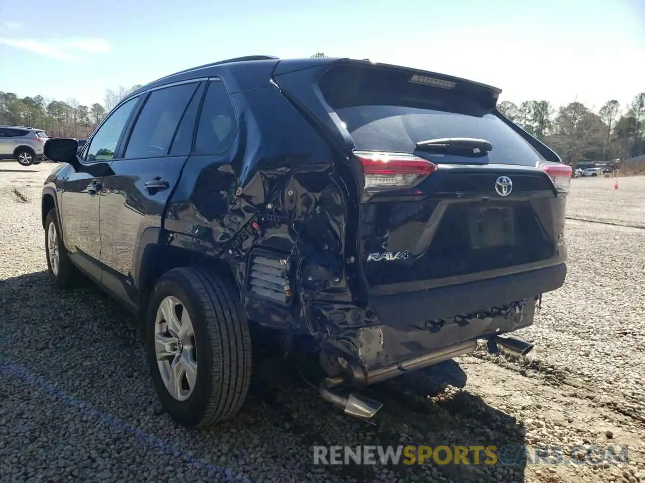 3 Photograph of a damaged car 2T3RWRFV7LW090597 TOYOTA RAV4 2020