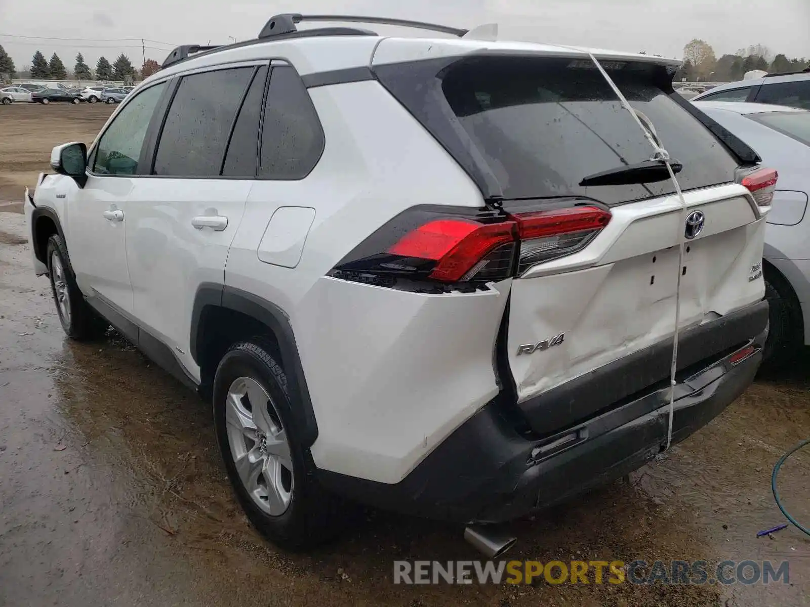 3 Photograph of a damaged car 2T3RWRFV7LW092298 TOYOTA RAV4 2020