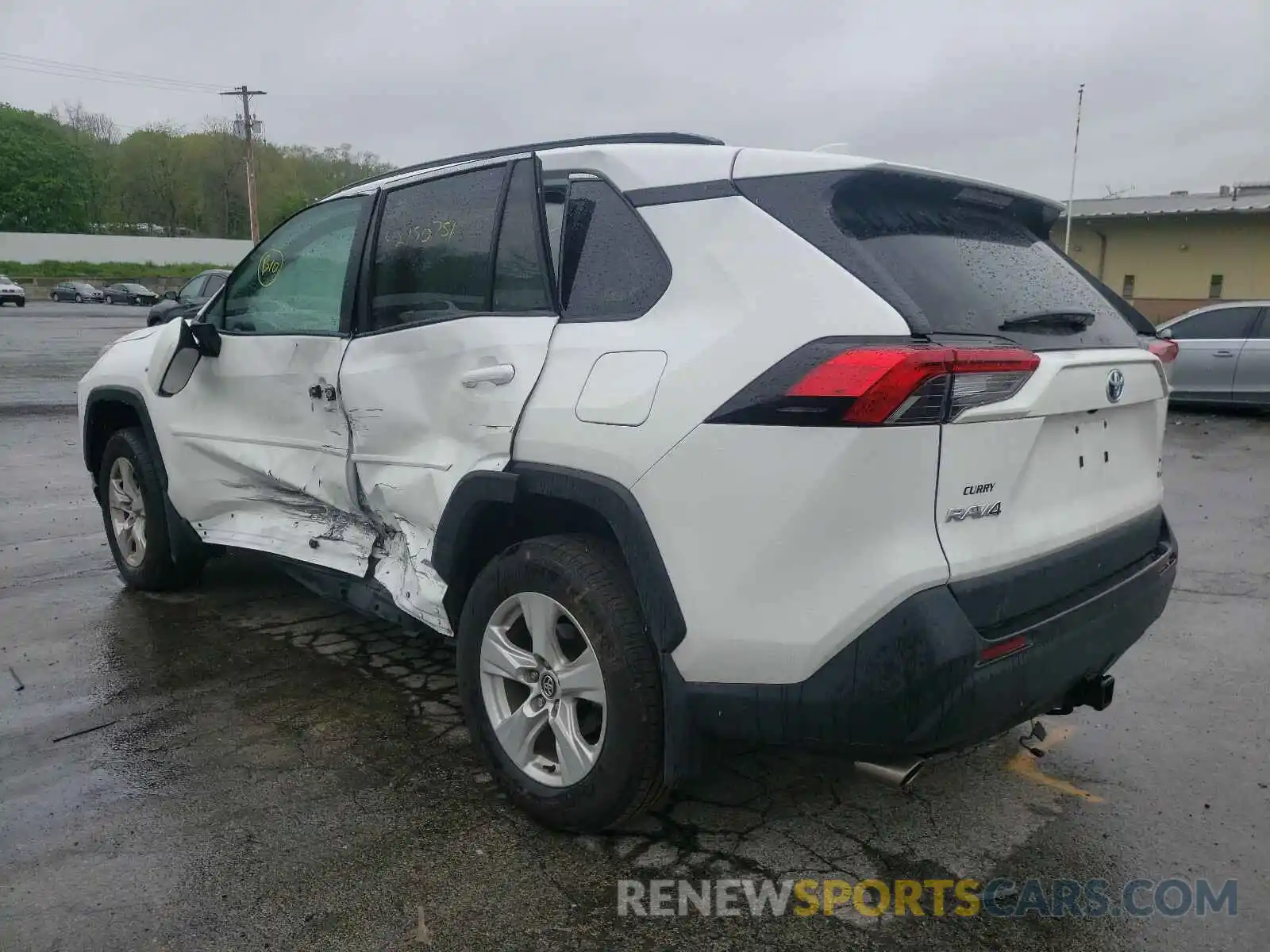 3 Photograph of a damaged car 2T3RWRFV7LW094522 TOYOTA RAV4 2020