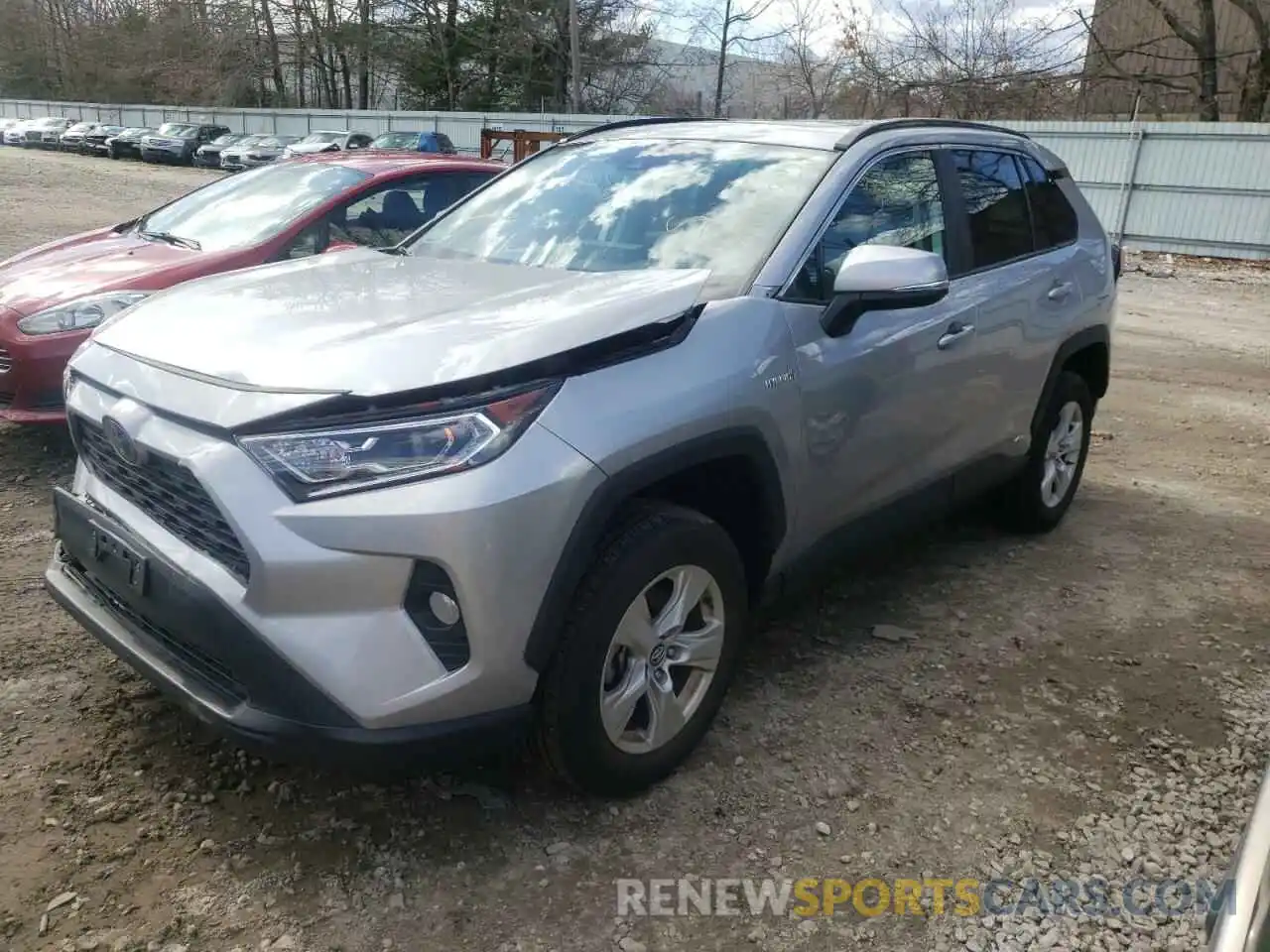 2 Photograph of a damaged car 2T3RWRFV7LW097825 TOYOTA RAV4 2020