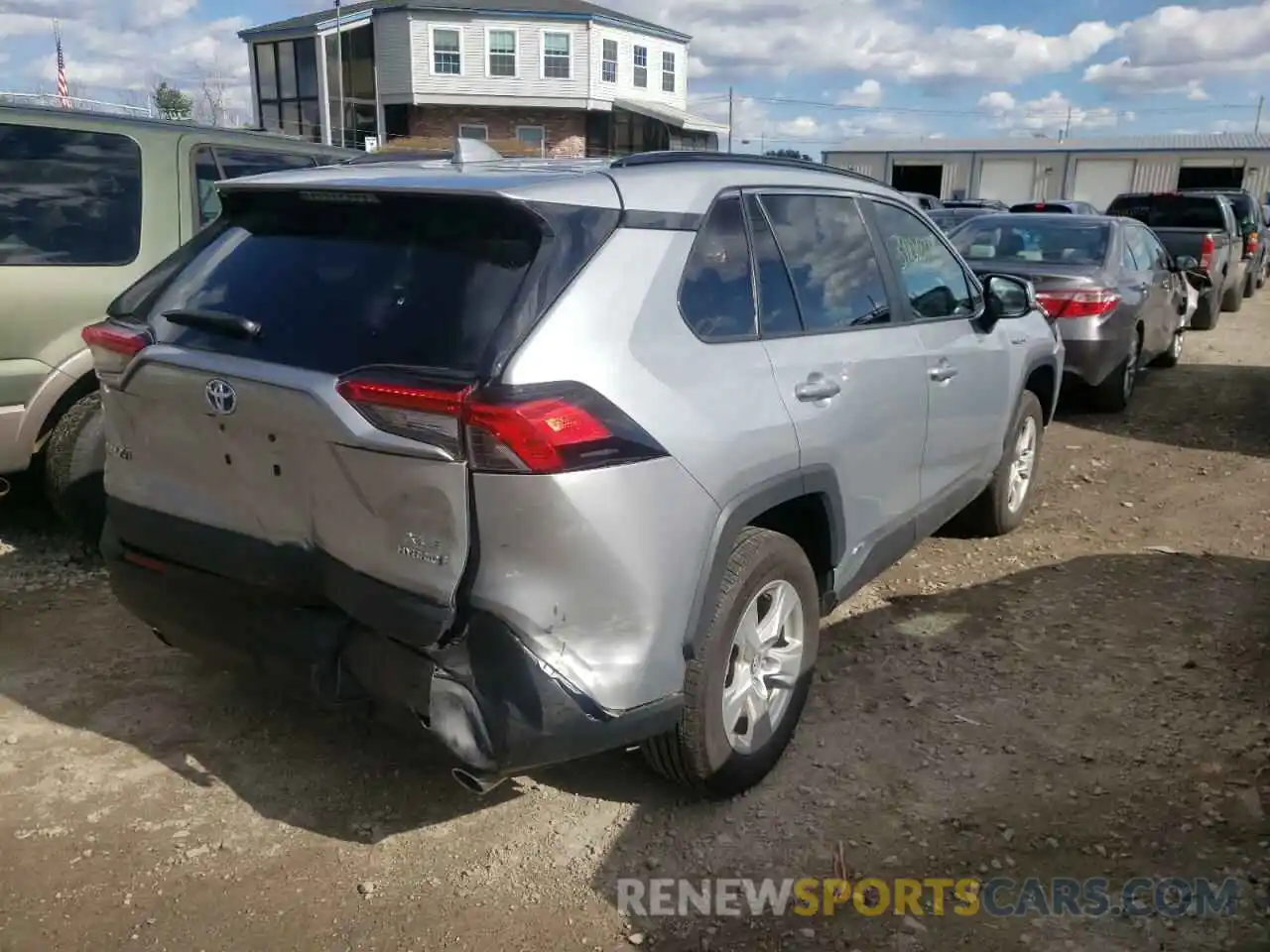 4 Фотография поврежденного автомобиля 2T3RWRFV7LW097825 TOYOTA RAV4 2020