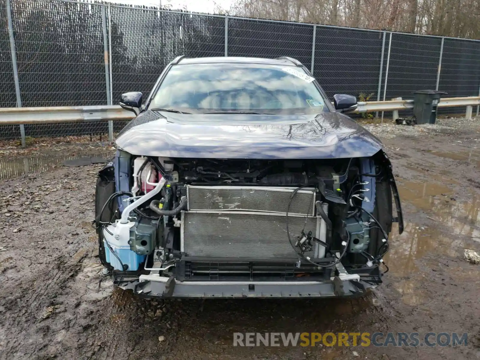 9 Photograph of a damaged car 2T3RWRFV9LW048853 TOYOTA RAV4 2020