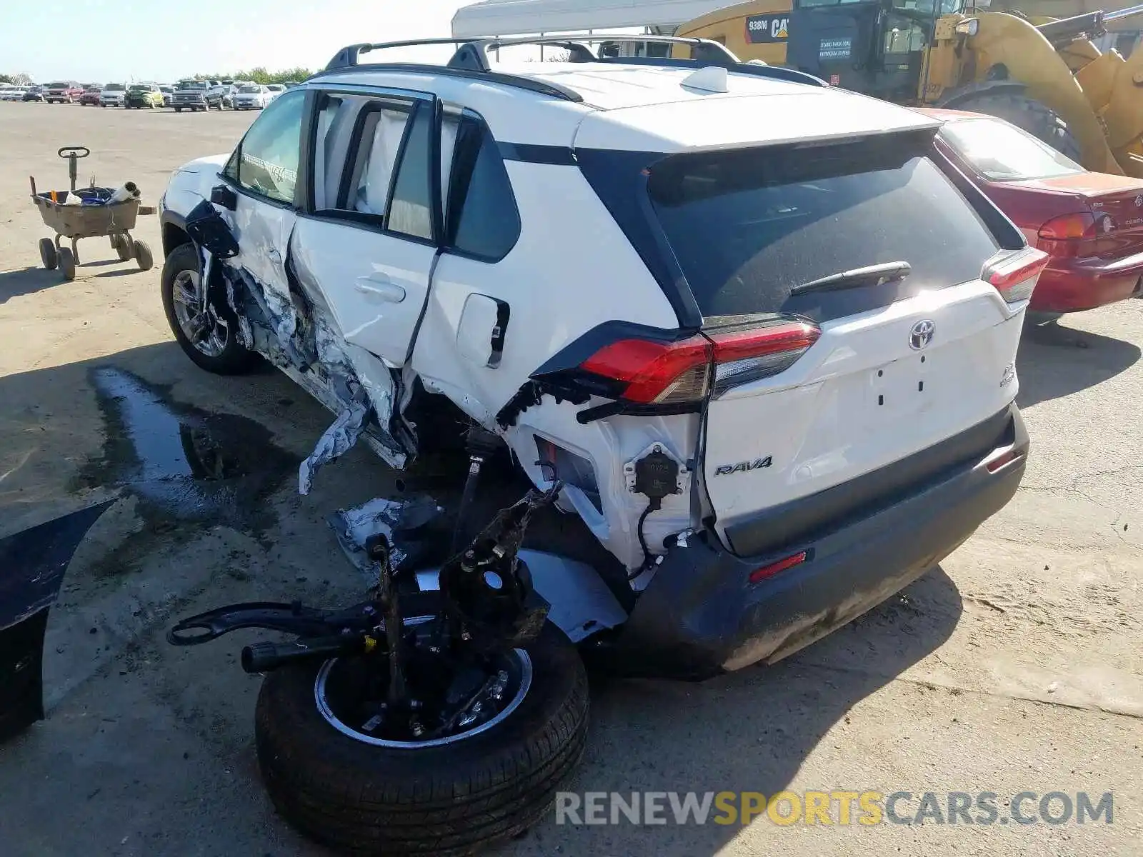 3 Photograph of a damaged car 2T3RWRFV9LW064034 TOYOTA RAV4 2020