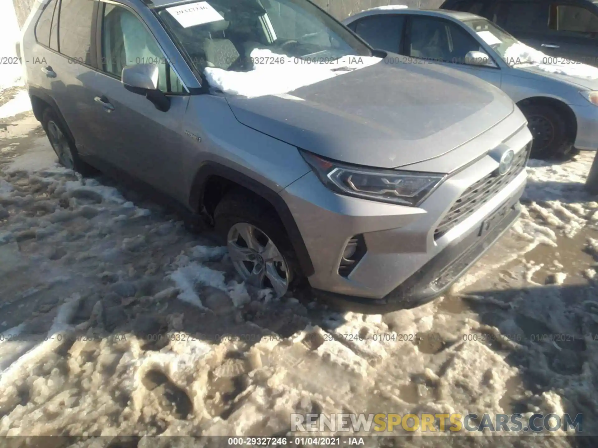 6 Фотография поврежденного автомобиля 2T3RWRFVXLW089766 TOYOTA RAV4 2020