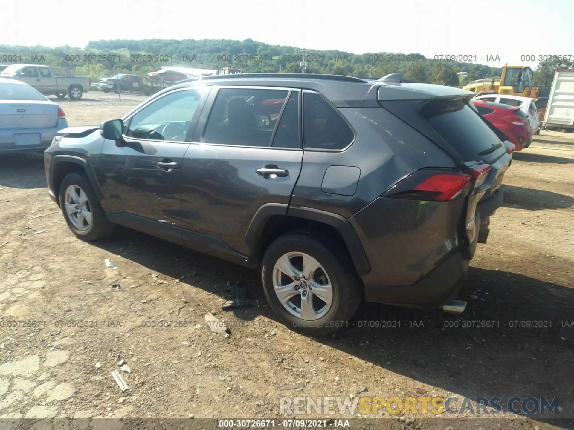 3 Фотография поврежденного автомобиля 2T3W1RFV0LC044273 TOYOTA RAV4 2020