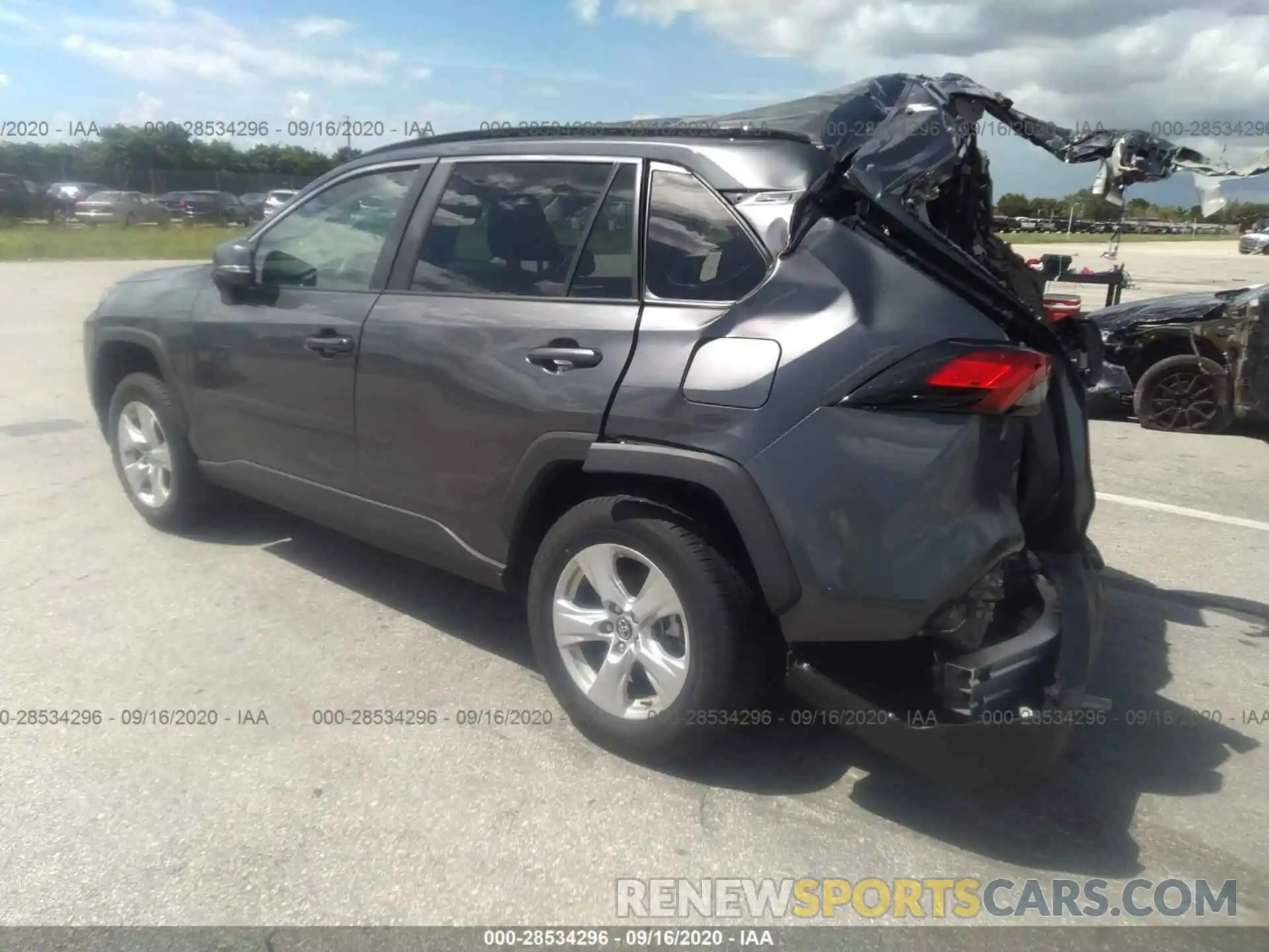 3 Photograph of a damaged car 2T3W1RFV0LC046167 TOYOTA RAV4 2020