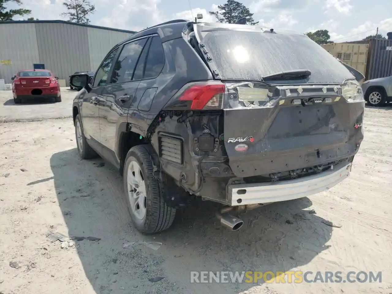 3 Photograph of a damaged car 2T3W1RFV0LC046198 TOYOTA RAV4 2020