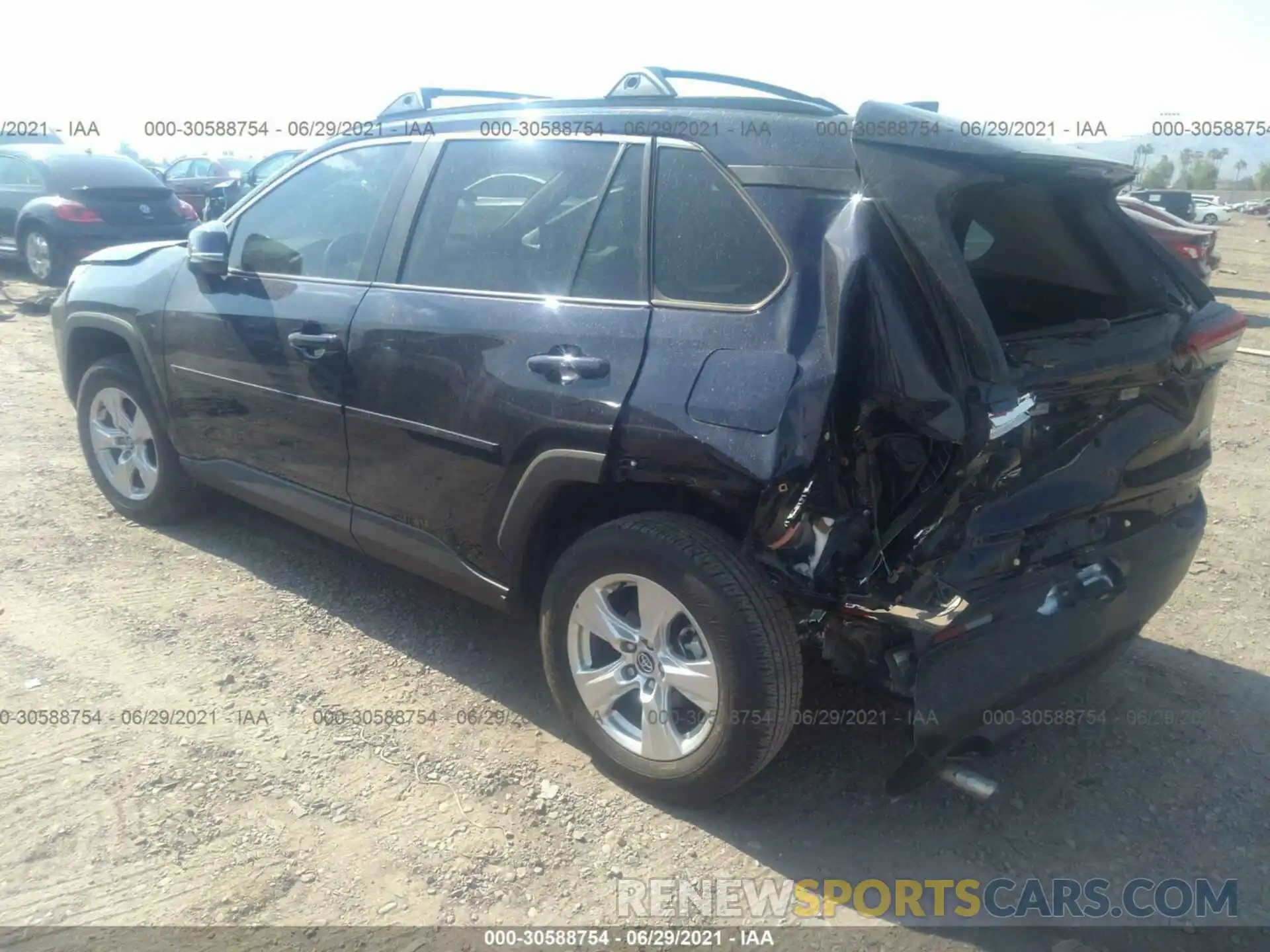 3 Photograph of a damaged car 2T3W1RFV0LC048646 TOYOTA RAV4 2020