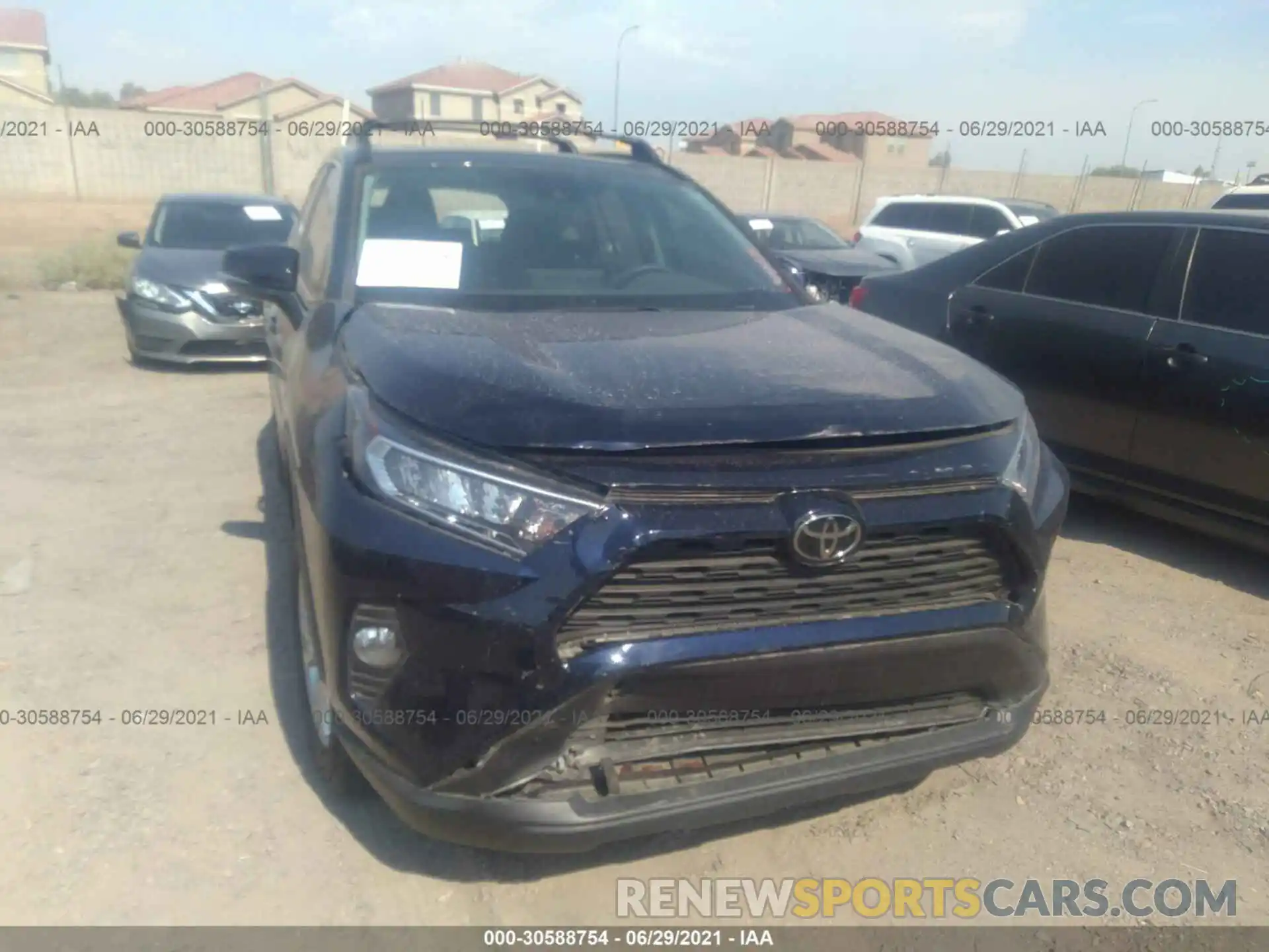 6 Photograph of a damaged car 2T3W1RFV0LC048646 TOYOTA RAV4 2020