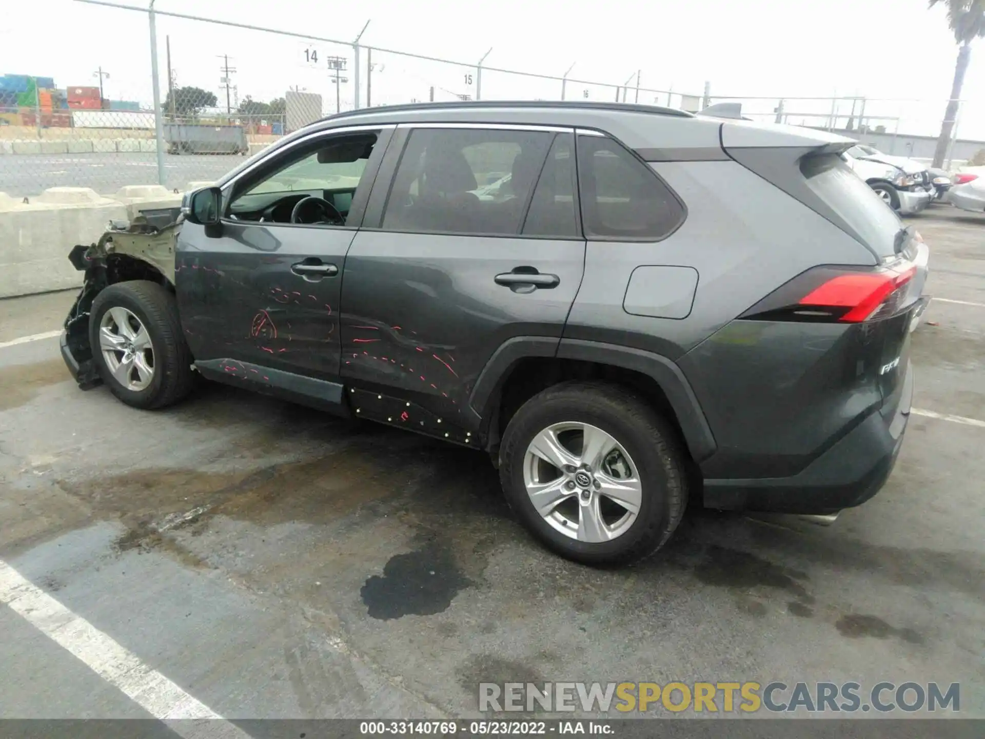 3 Photograph of a damaged car 2T3W1RFV0LC050395 TOYOTA RAV4 2020