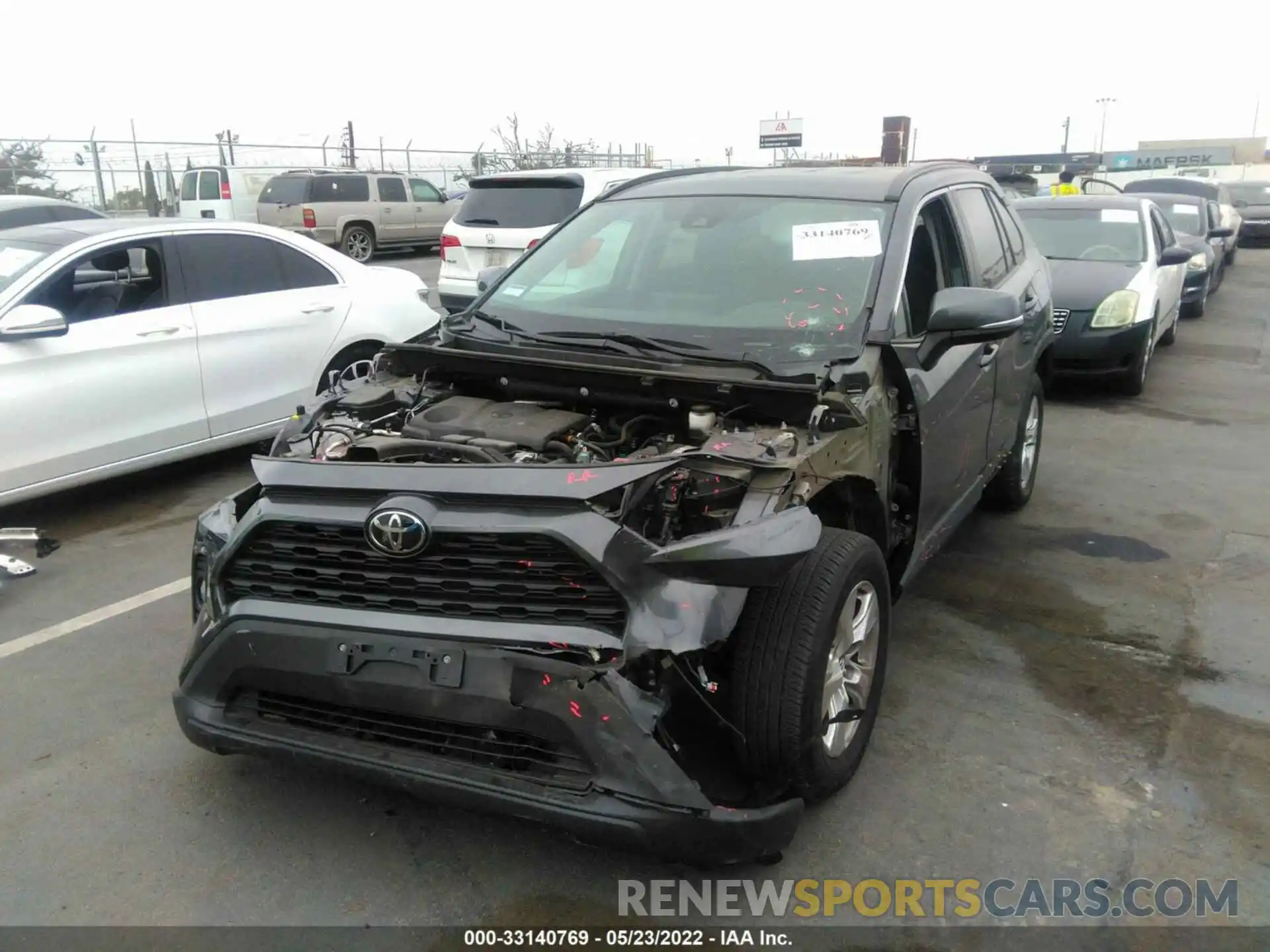 6 Photograph of a damaged car 2T3W1RFV0LC050395 TOYOTA RAV4 2020