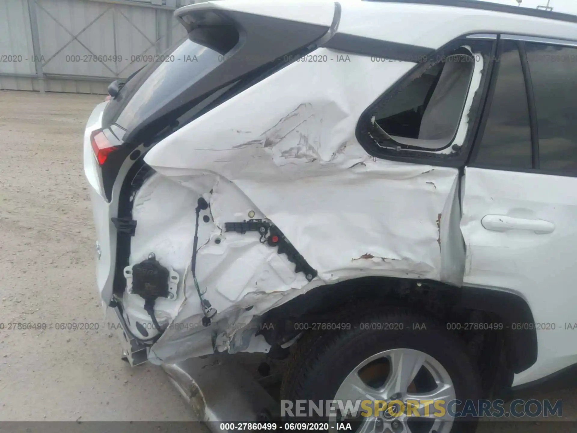6 Фотография поврежденного автомобиля 2T3W1RFV0LC054916 TOYOTA RAV4 2020