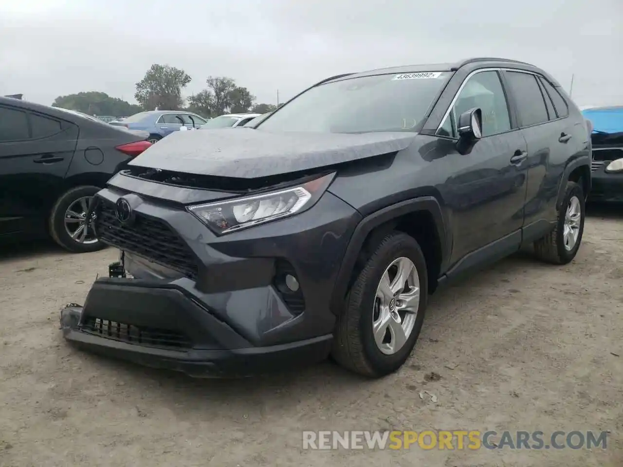 2 Photograph of a damaged car 2T3W1RFV0LC054933 TOYOTA RAV4 2020