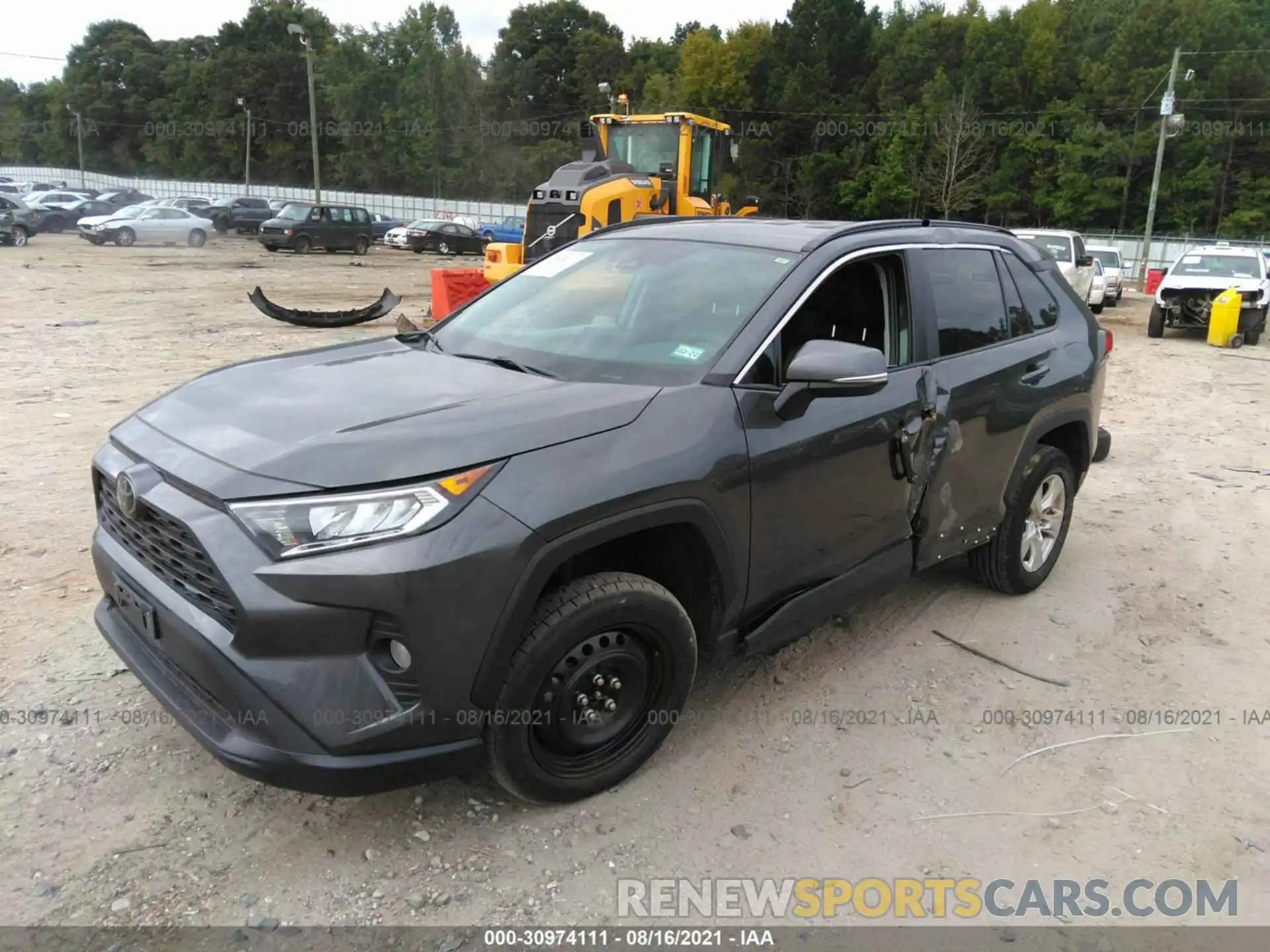 2 Фотография поврежденного автомобиля 2T3W1RFV0LC059470 TOYOTA RAV4 2020