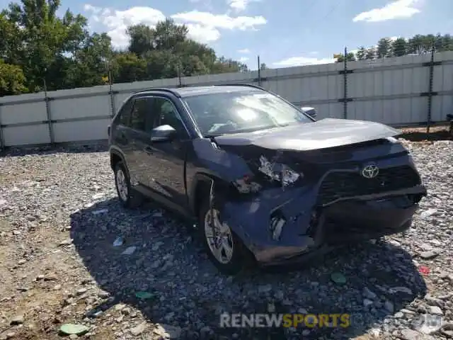 1 Photograph of a damaged car 2T3W1RFV0LC066399 TOYOTA RAV4 2020