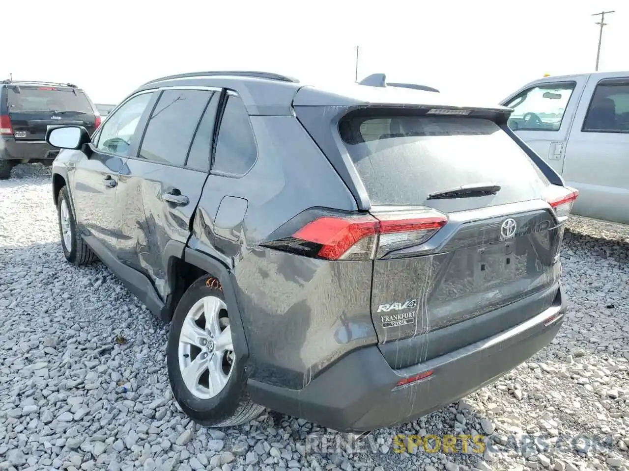 3 Photograph of a damaged car 2T3W1RFV0LC072249 TOYOTA RAV4 2020