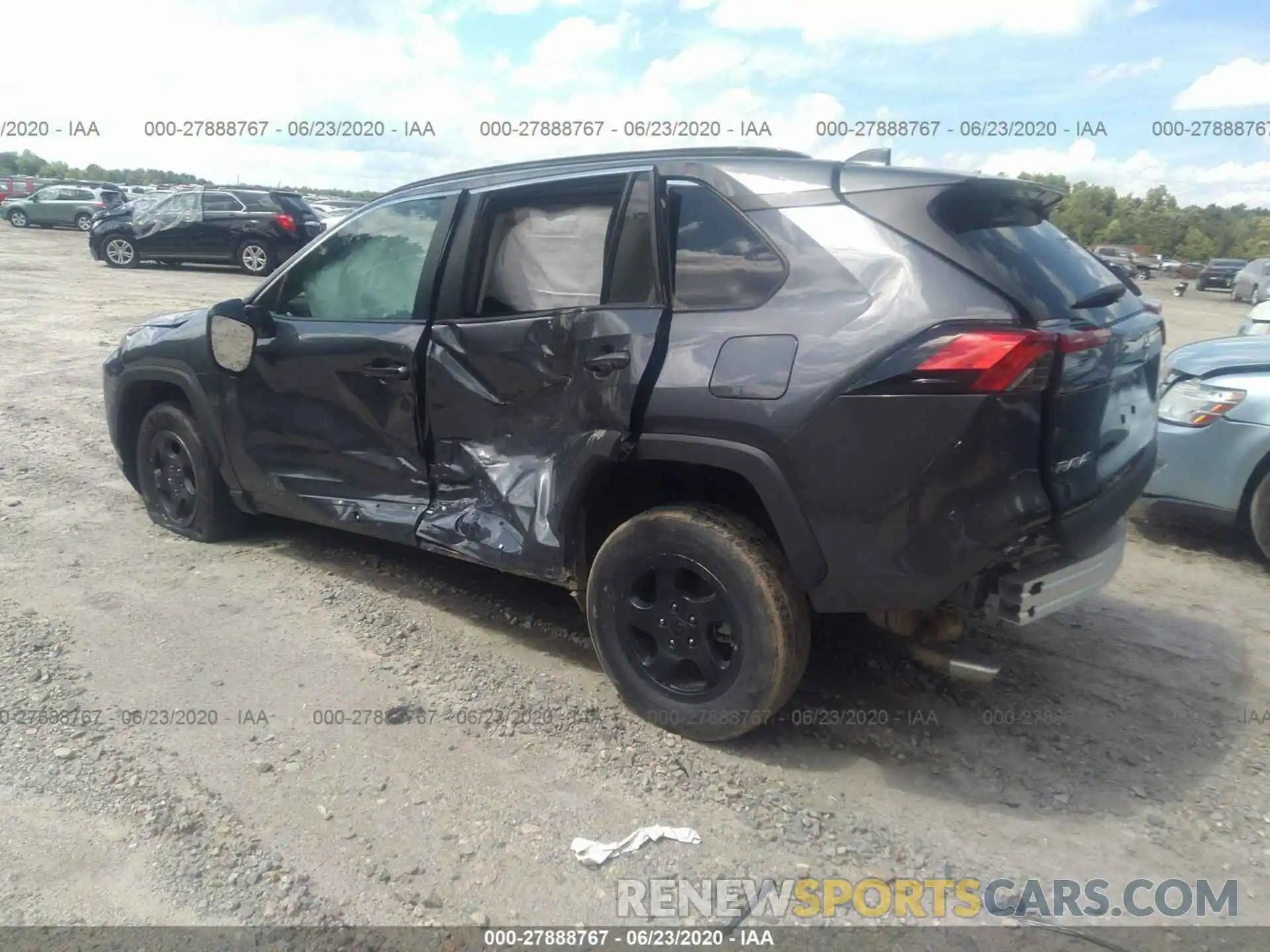 3 Photograph of a damaged car 2T3W1RFV0LW057667 TOYOTA RAV4 2020