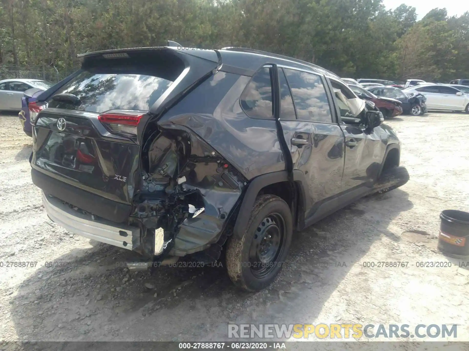 4 Photograph of a damaged car 2T3W1RFV0LW057667 TOYOTA RAV4 2020