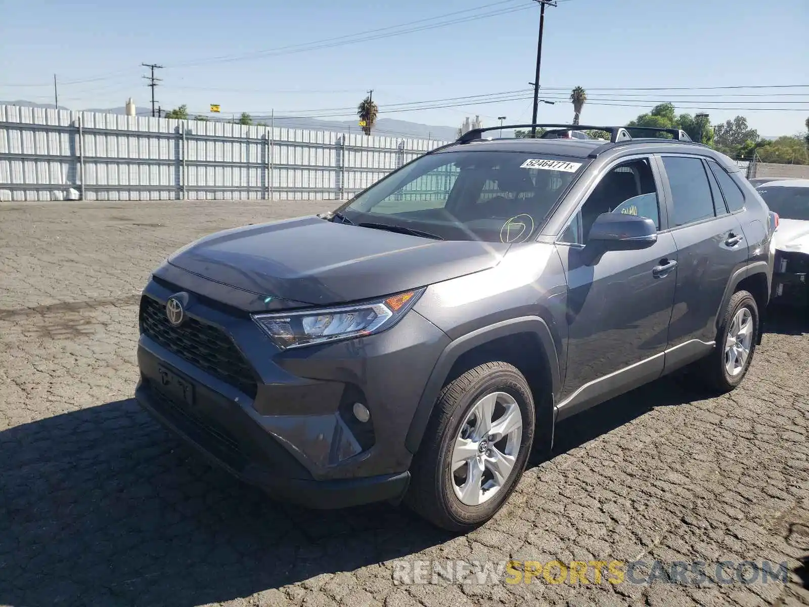 2 Photograph of a damaged car 2T3W1RFV0LW086800 TOYOTA RAV4 2020