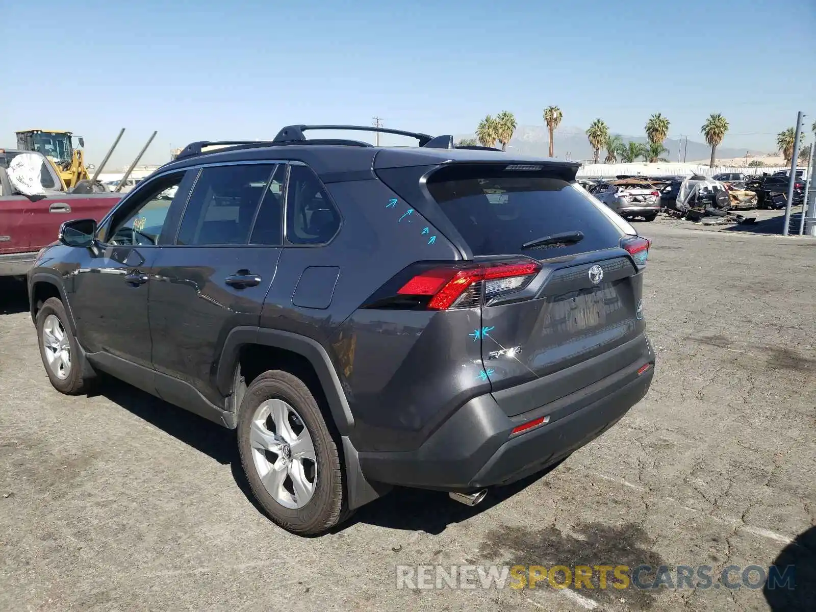 3 Photograph of a damaged car 2T3W1RFV0LW086800 TOYOTA RAV4 2020