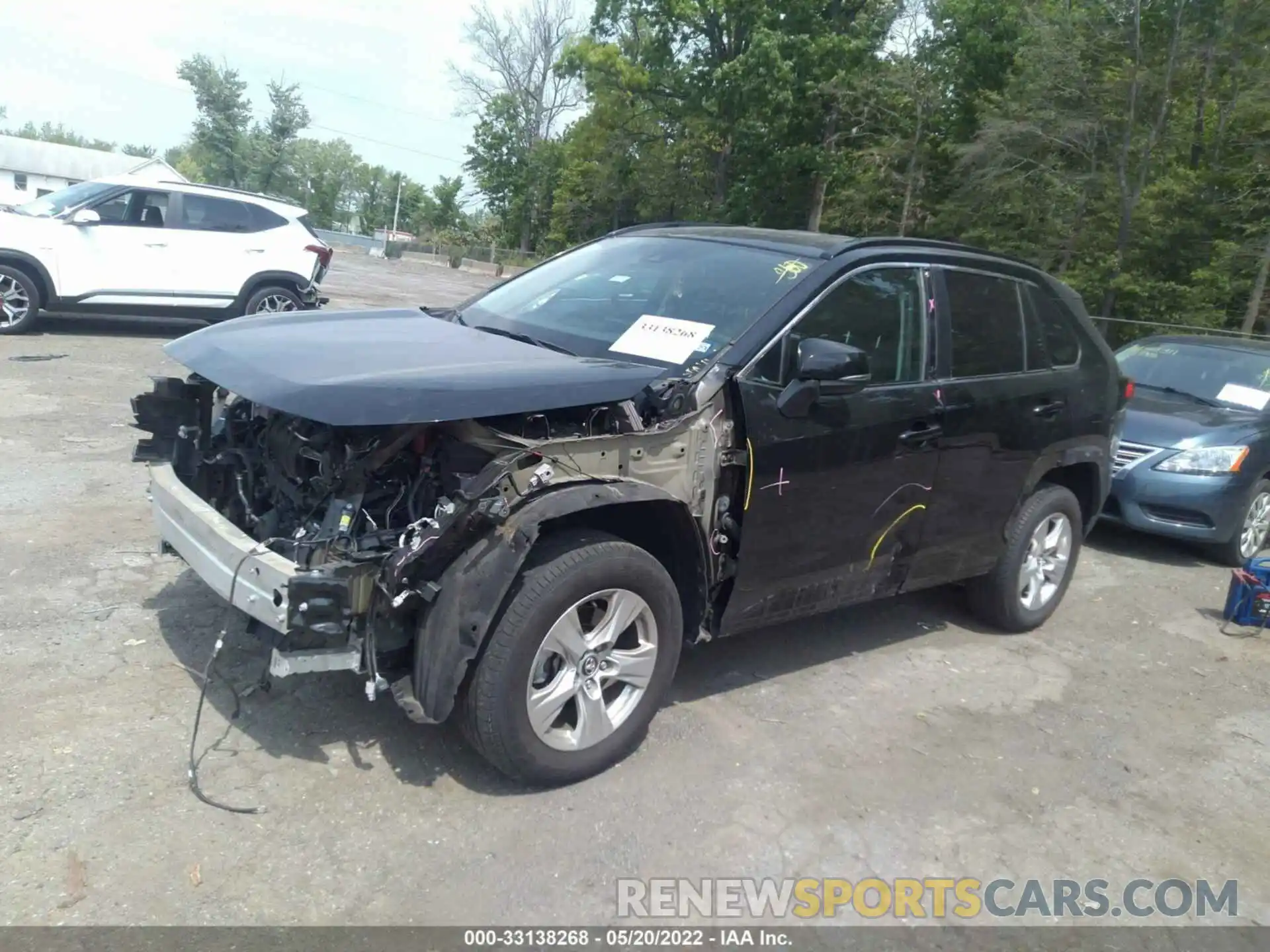 2 Photograph of a damaged car 2T3W1RFV1LC035923 TOYOTA RAV4 2020