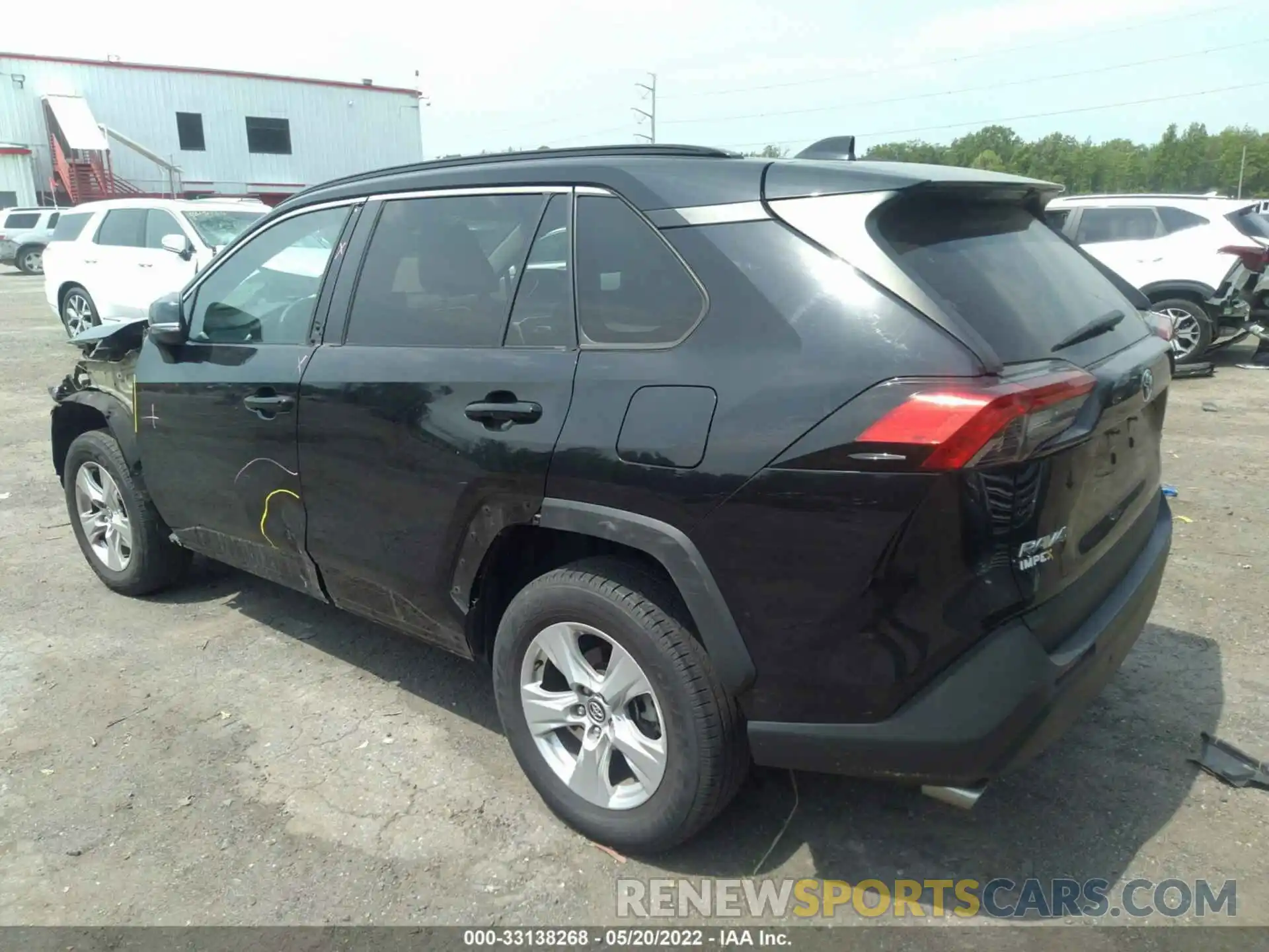 3 Photograph of a damaged car 2T3W1RFV1LC035923 TOYOTA RAV4 2020