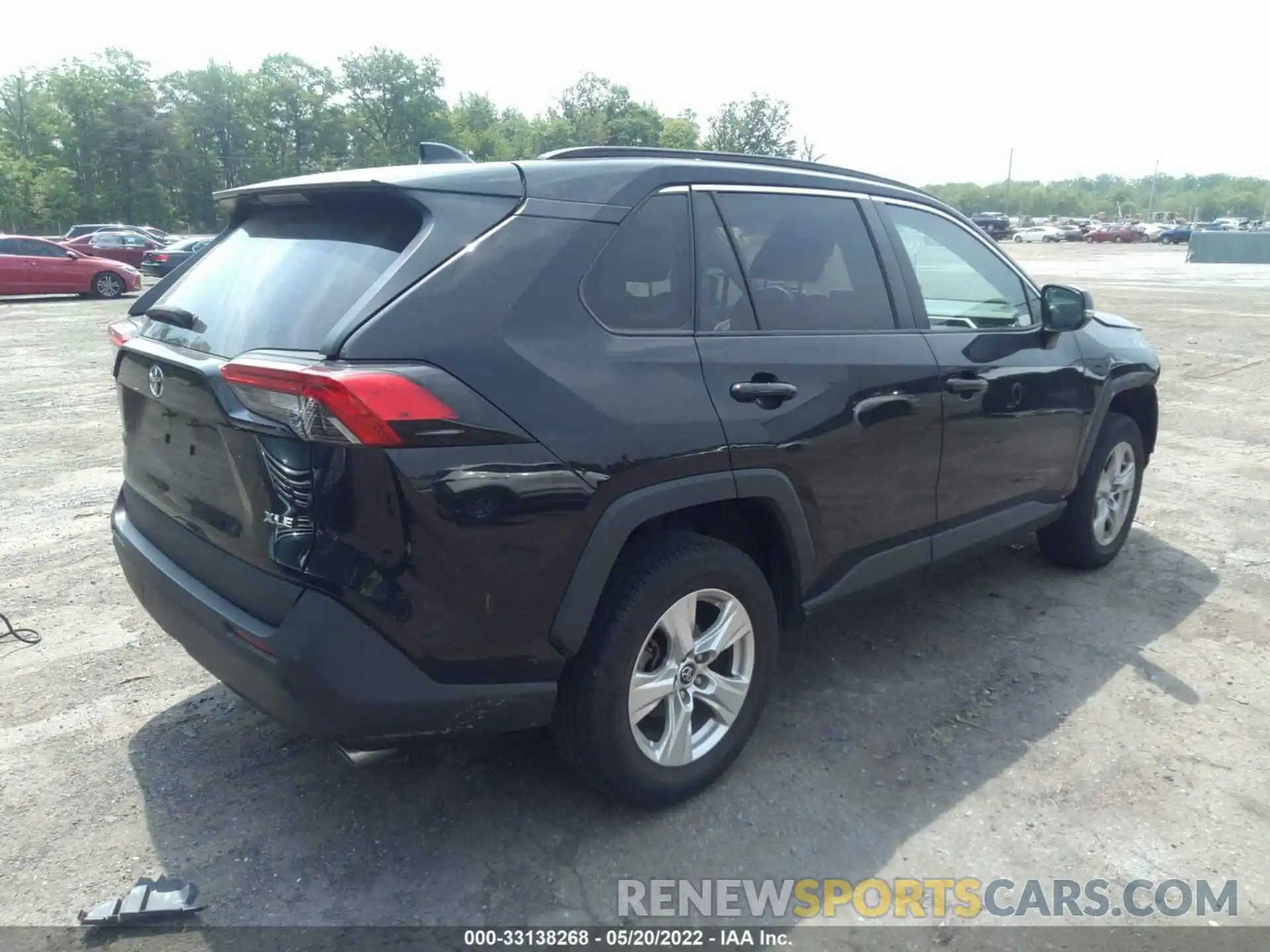 4 Photograph of a damaged car 2T3W1RFV1LC035923 TOYOTA RAV4 2020