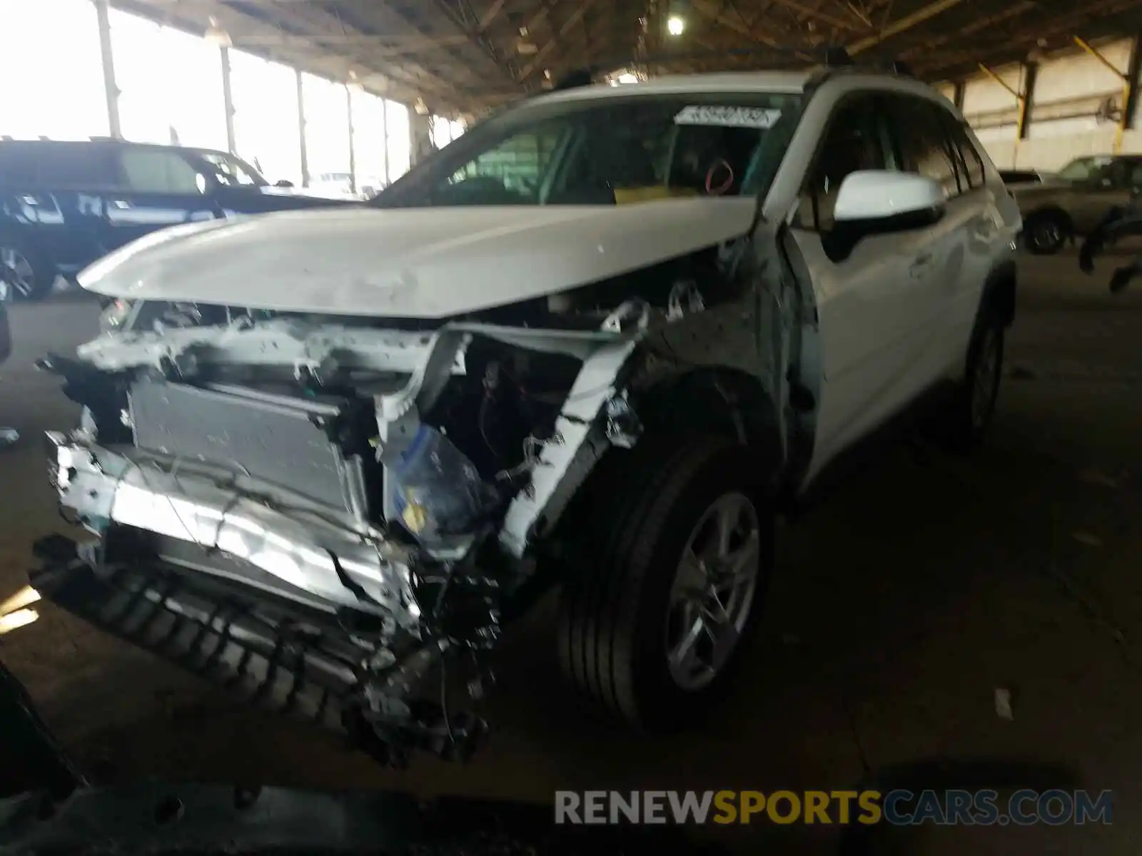 2 Photograph of a damaged car 2T3W1RFV1LC038479 TOYOTA RAV4 2020