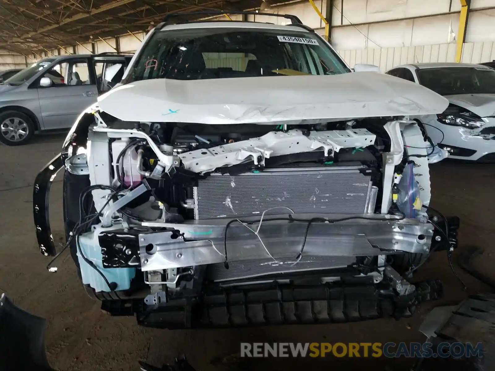 9 Photograph of a damaged car 2T3W1RFV1LC038479 TOYOTA RAV4 2020