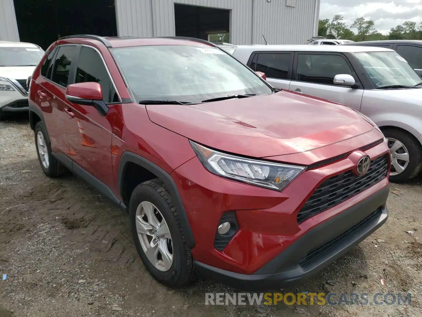 1 Photograph of a damaged car 2T3W1RFV1LC038725 TOYOTA RAV4 2020