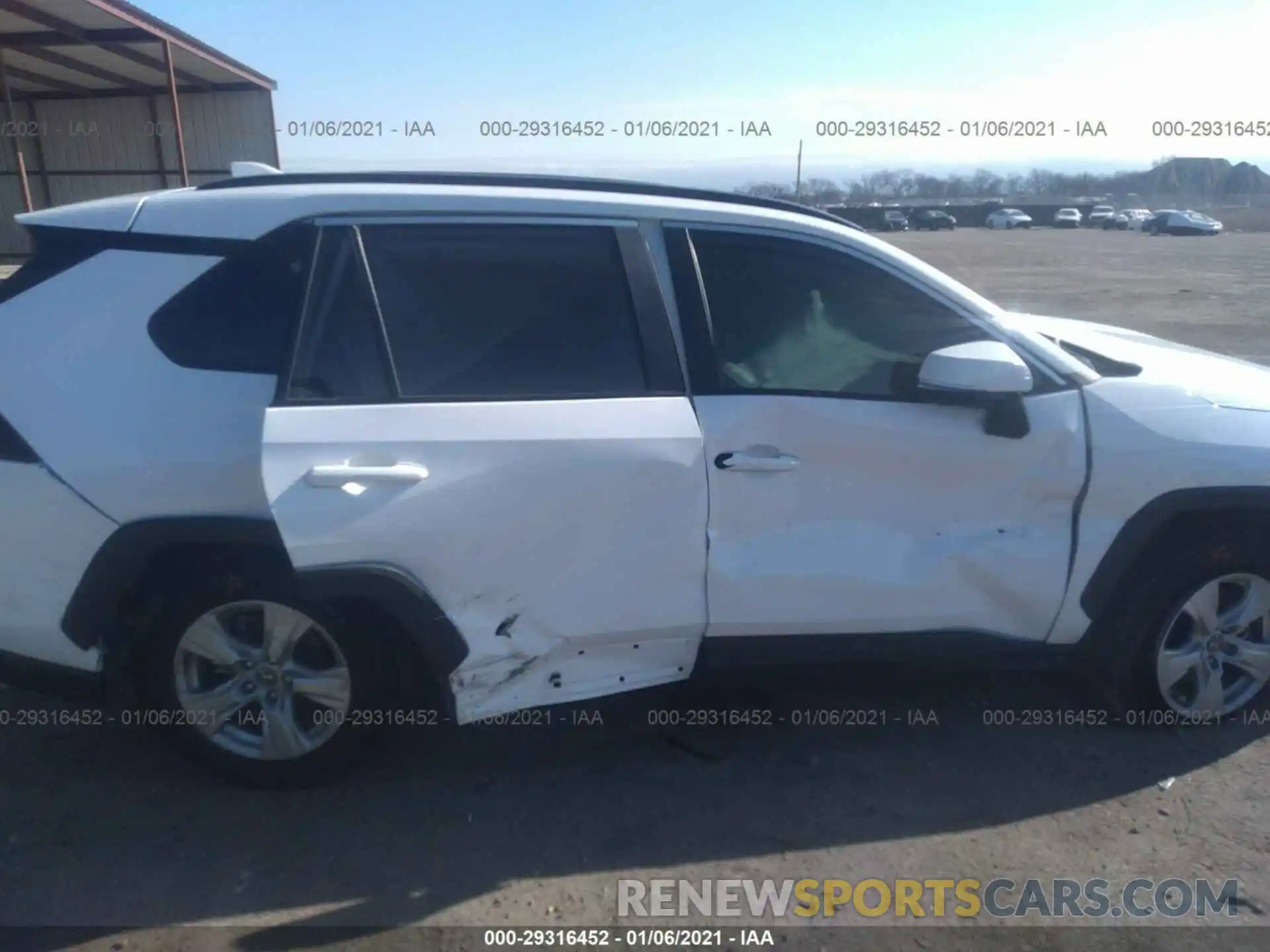 6 Photograph of a damaged car 2T3W1RFV1LC044332 TOYOTA RAV4 2020