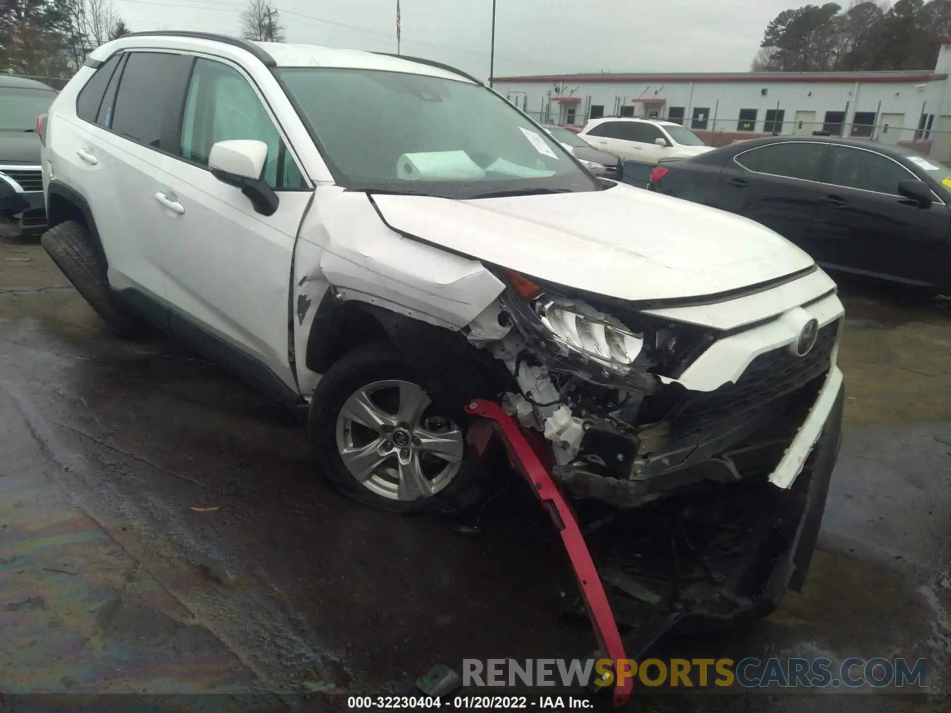 1 Photograph of a damaged car 2T3W1RFV1LC052401 TOYOTA RAV4 2020