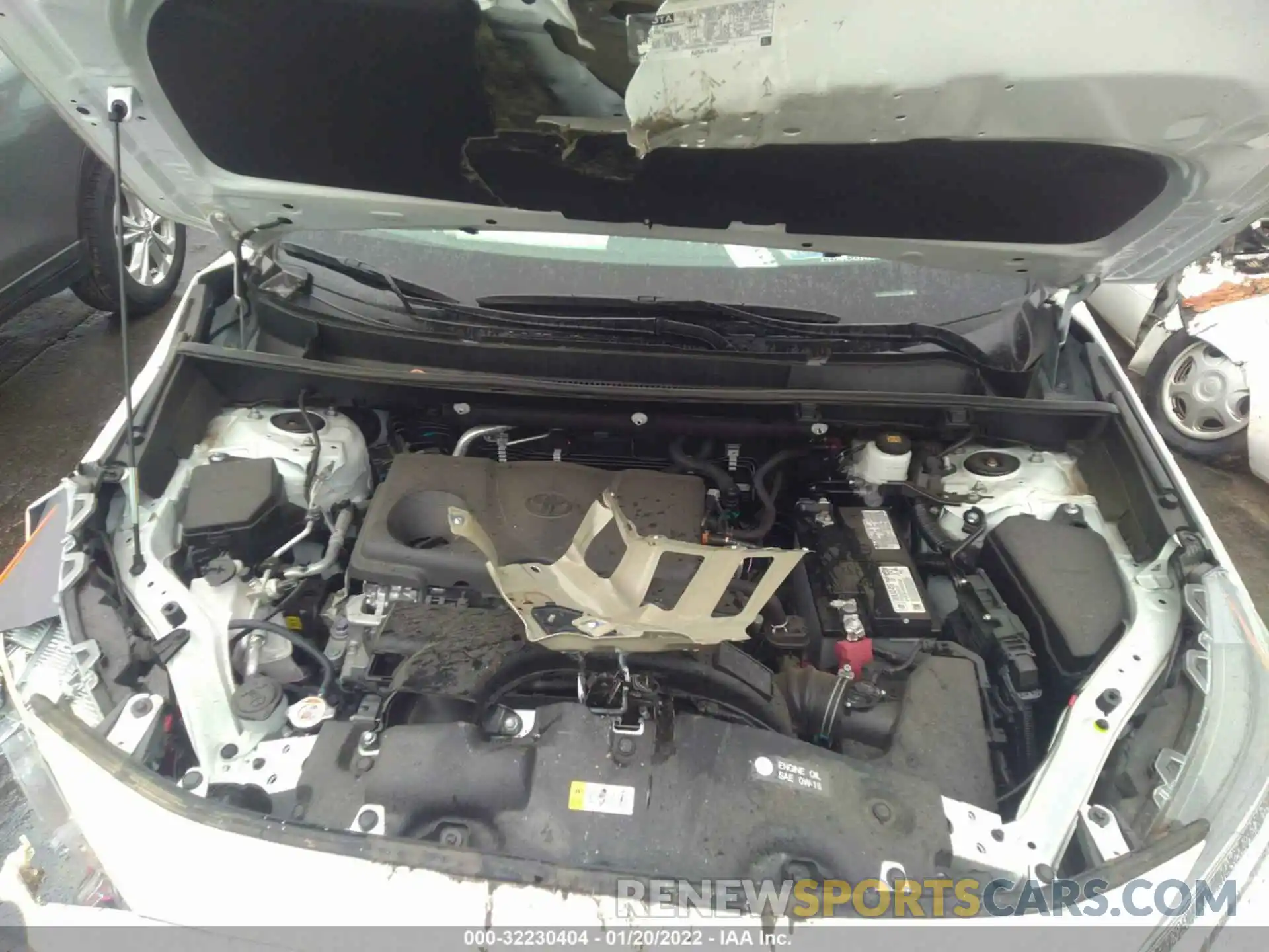 10 Фотография поврежденного автомобиля 2T3W1RFV1LC052401 TOYOTA RAV4 2020