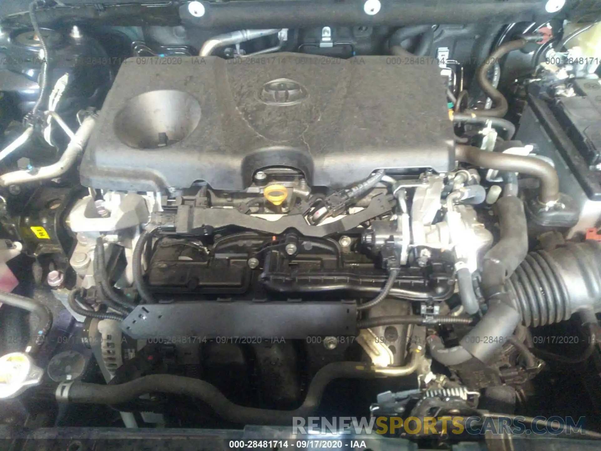 10 Фотография поврежденного автомобиля 2T3W1RFV1LC054004 TOYOTA RAV4 2020