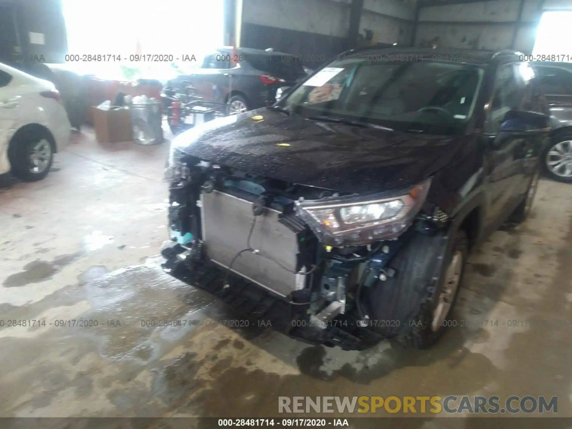 2 Photograph of a damaged car 2T3W1RFV1LC054004 TOYOTA RAV4 2020