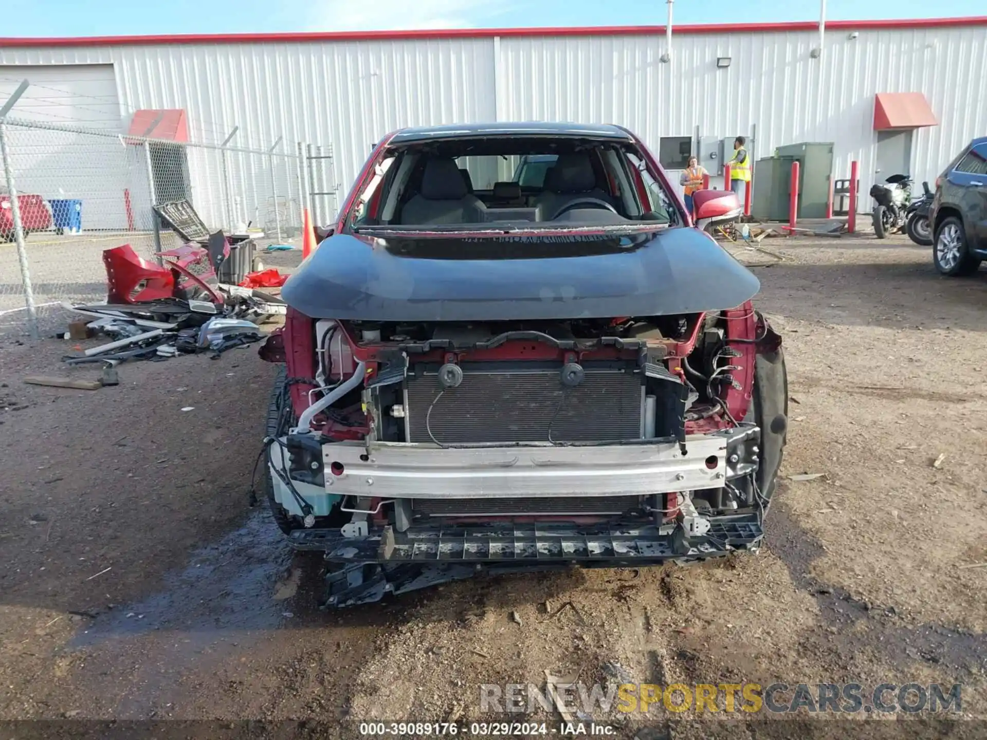 13 Photograph of a damaged car 2T3W1RFV1LC055184 TOYOTA RAV4 2020