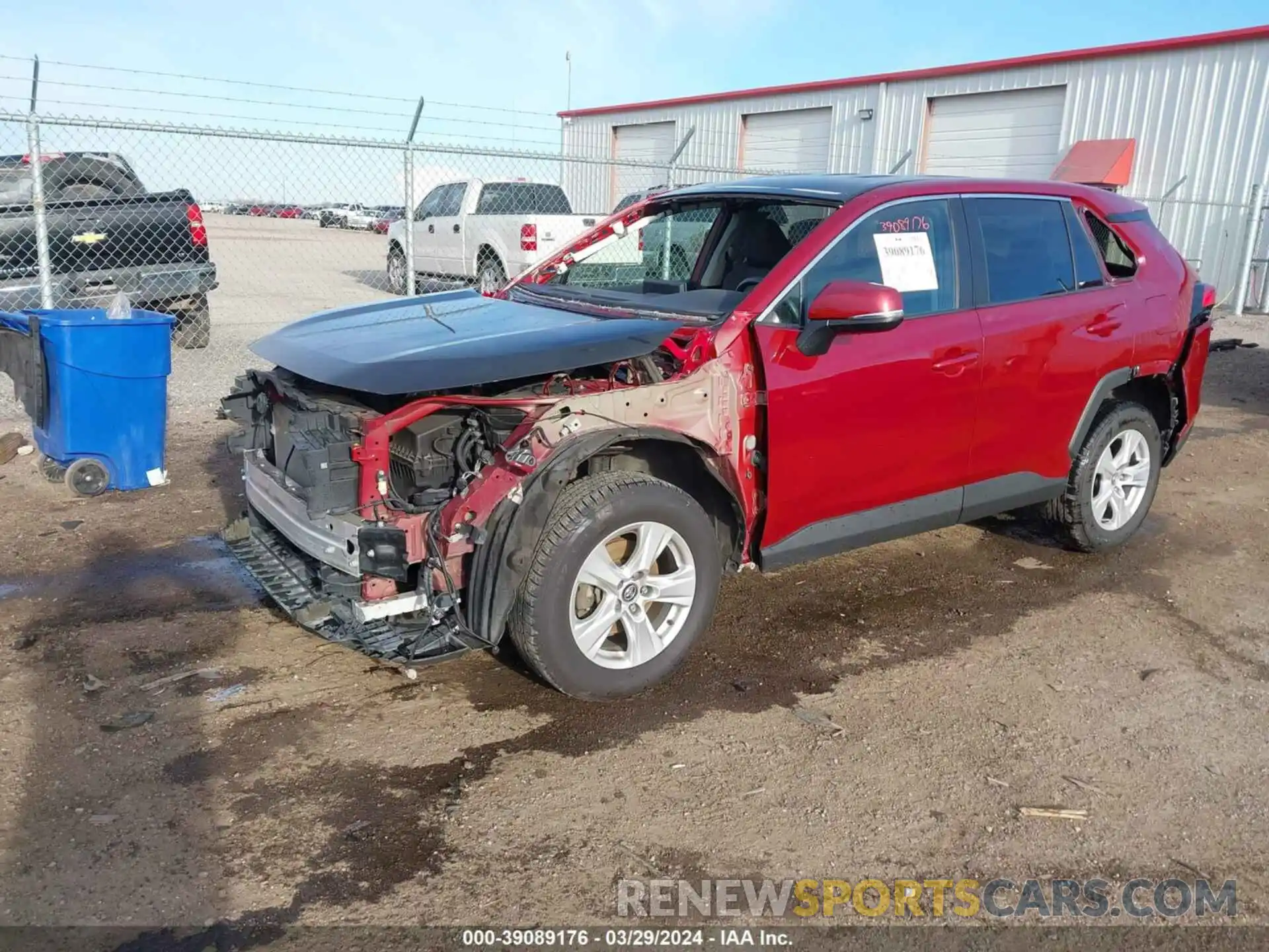 2 Photograph of a damaged car 2T3W1RFV1LC055184 TOYOTA RAV4 2020