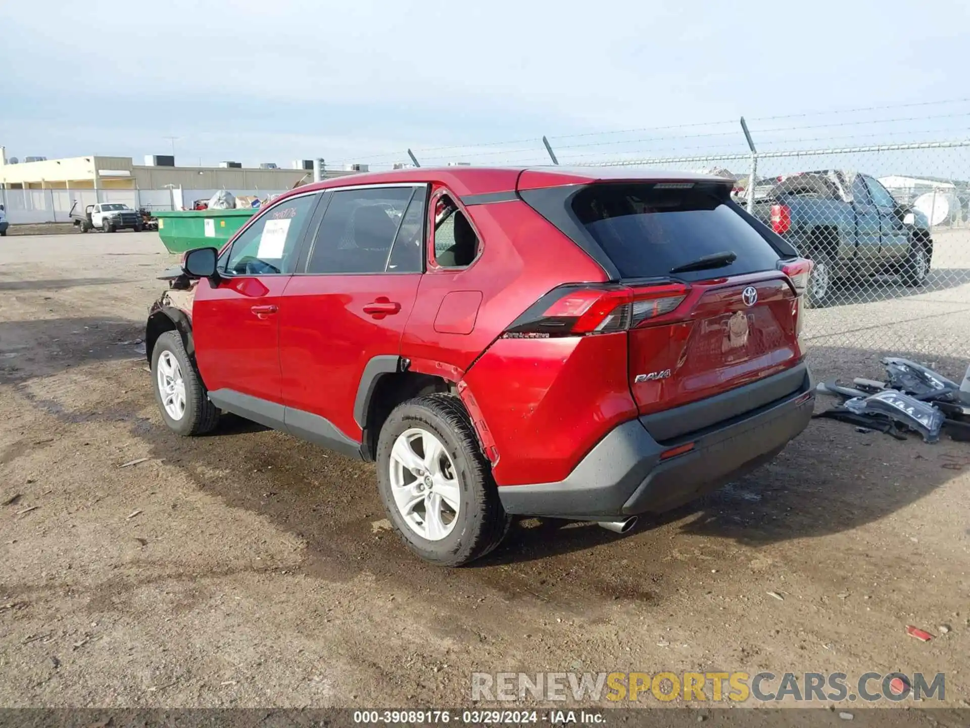 3 Photograph of a damaged car 2T3W1RFV1LC055184 TOYOTA RAV4 2020