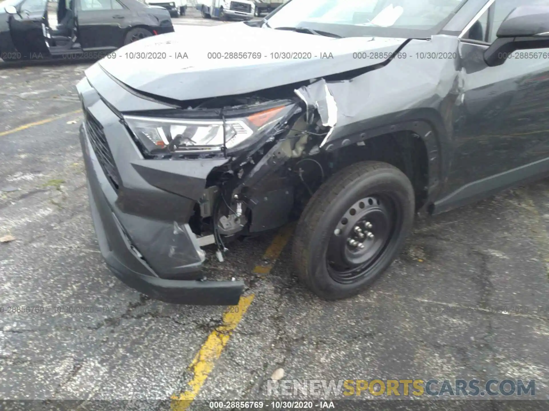 6 Photograph of a damaged car 2T3W1RFV1LC056898 TOYOTA RAV4 2020