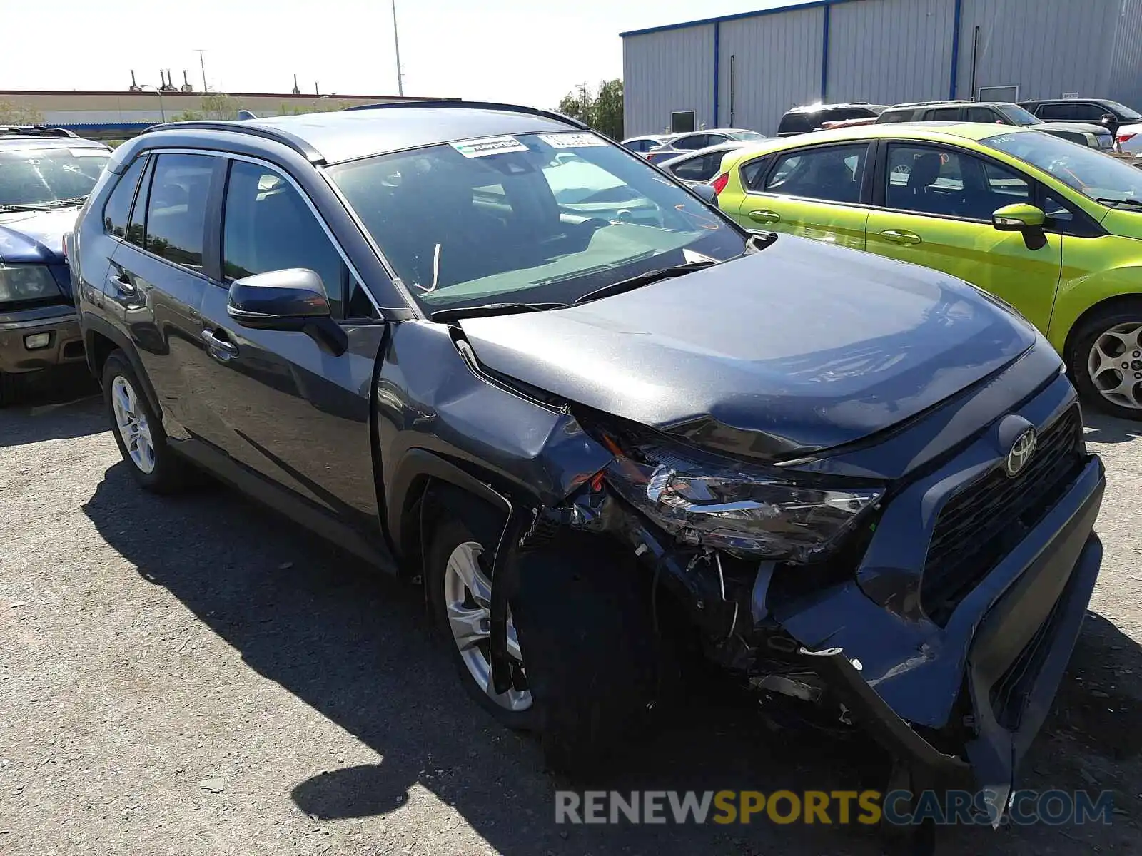 1 Photograph of a damaged car 2T3W1RFV1LC059851 TOYOTA RAV4 2020