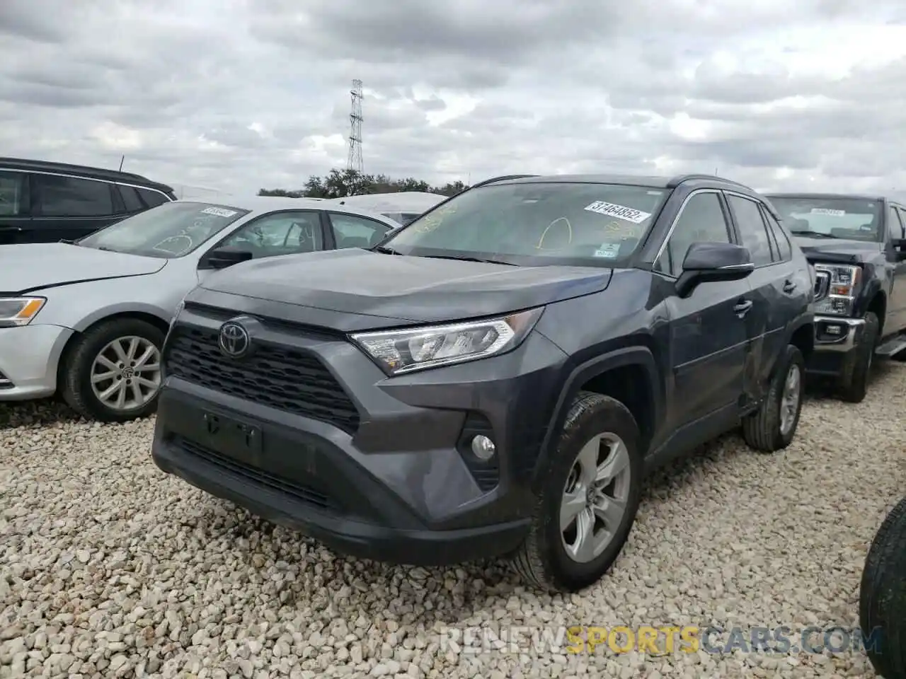 2 Фотография поврежденного автомобиля 2T3W1RFV1LC072423 TOYOTA RAV4 2020