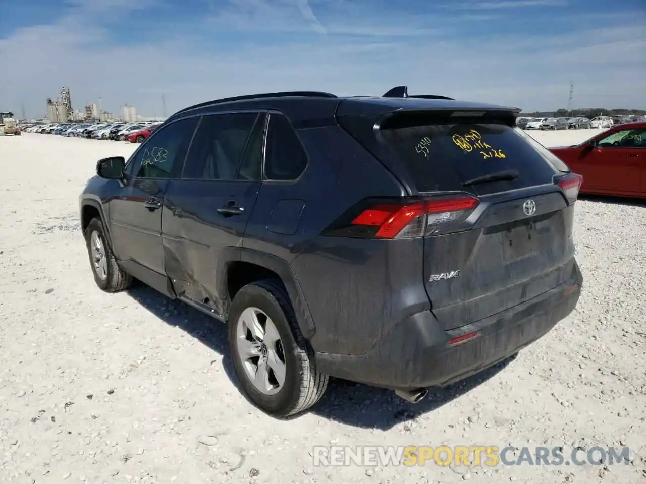 3 Photograph of a damaged car 2T3W1RFV1LC072423 TOYOTA RAV4 2020